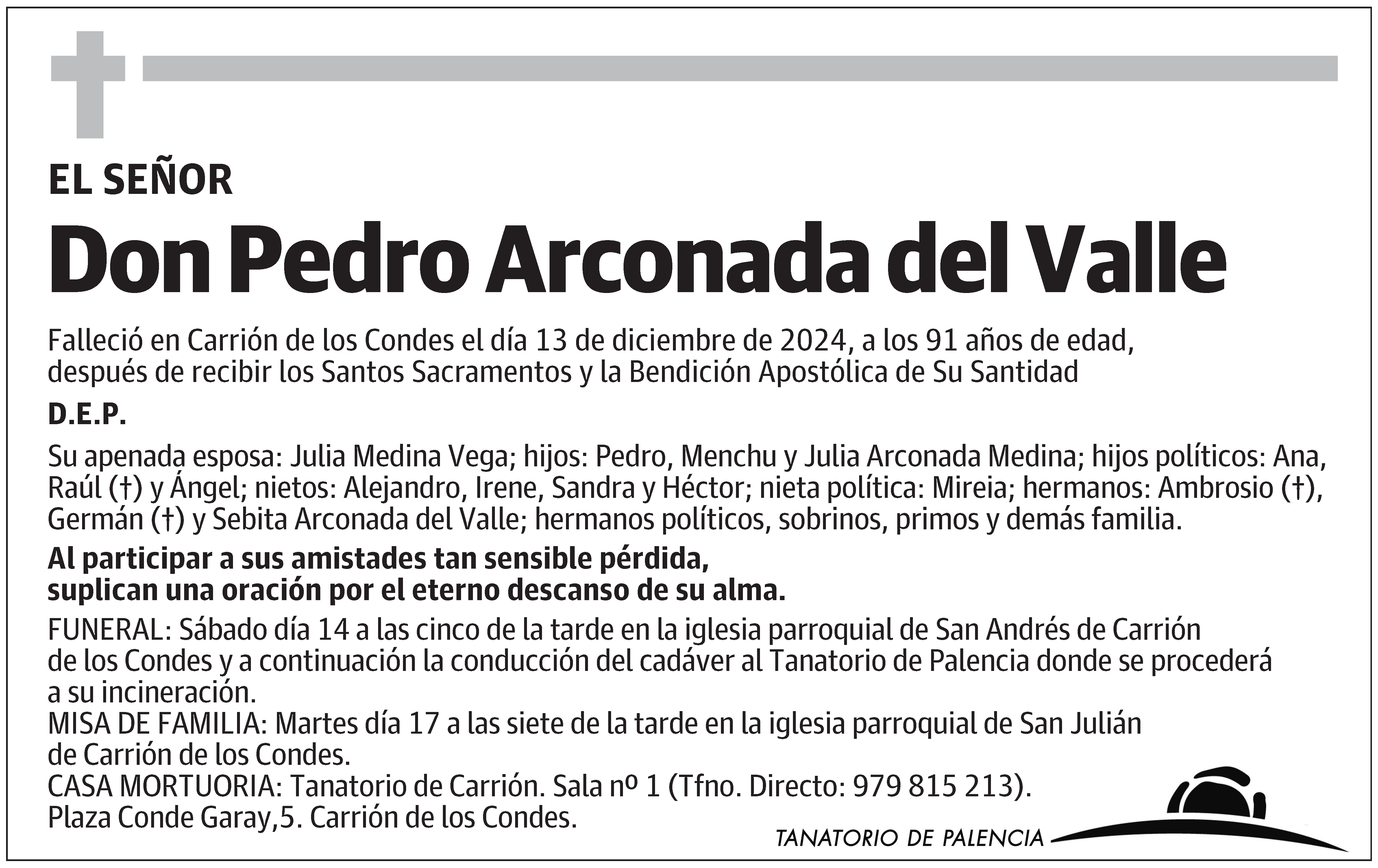 Pedro Arconada del Valle