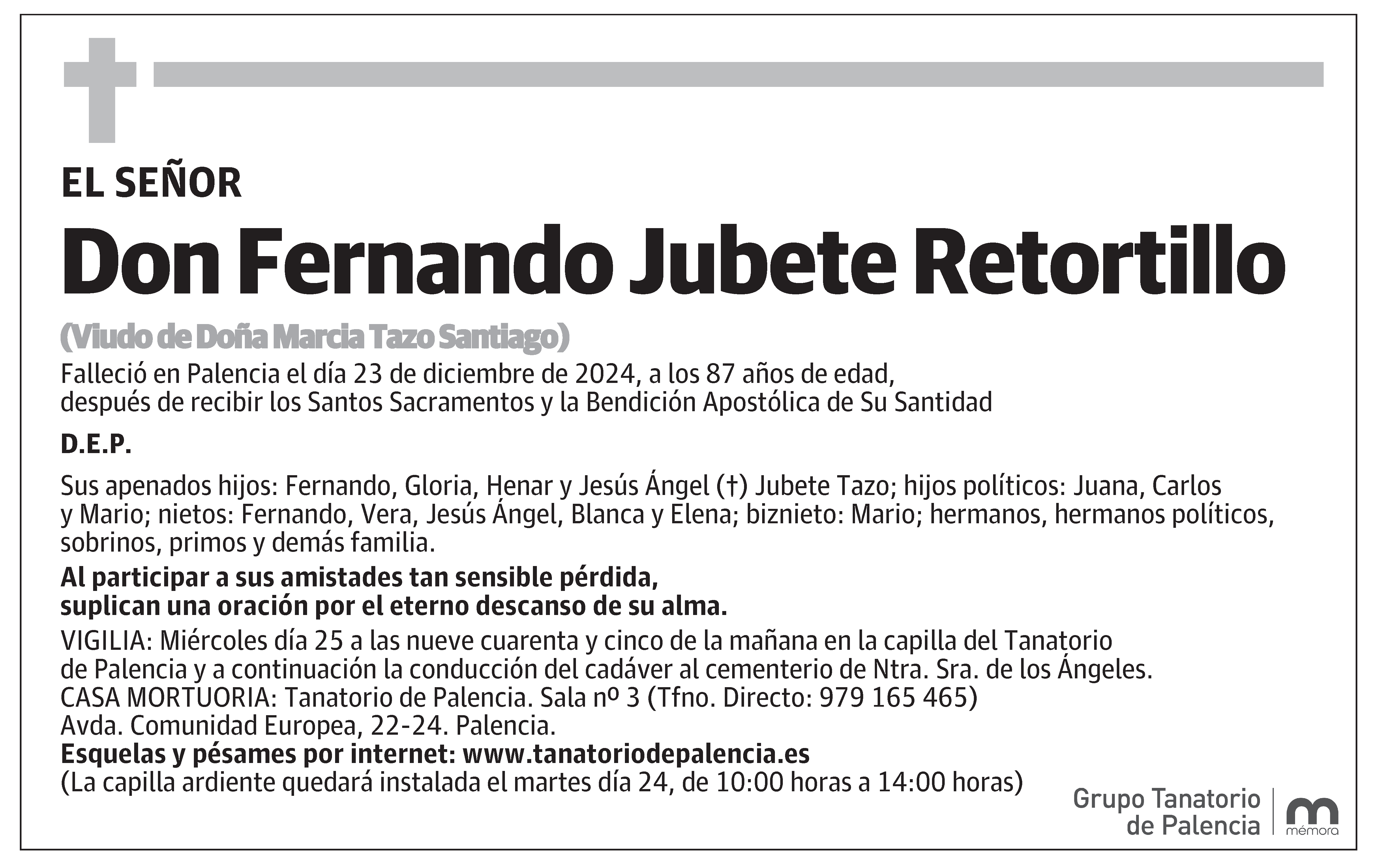 Fernando Jubete Retortillo