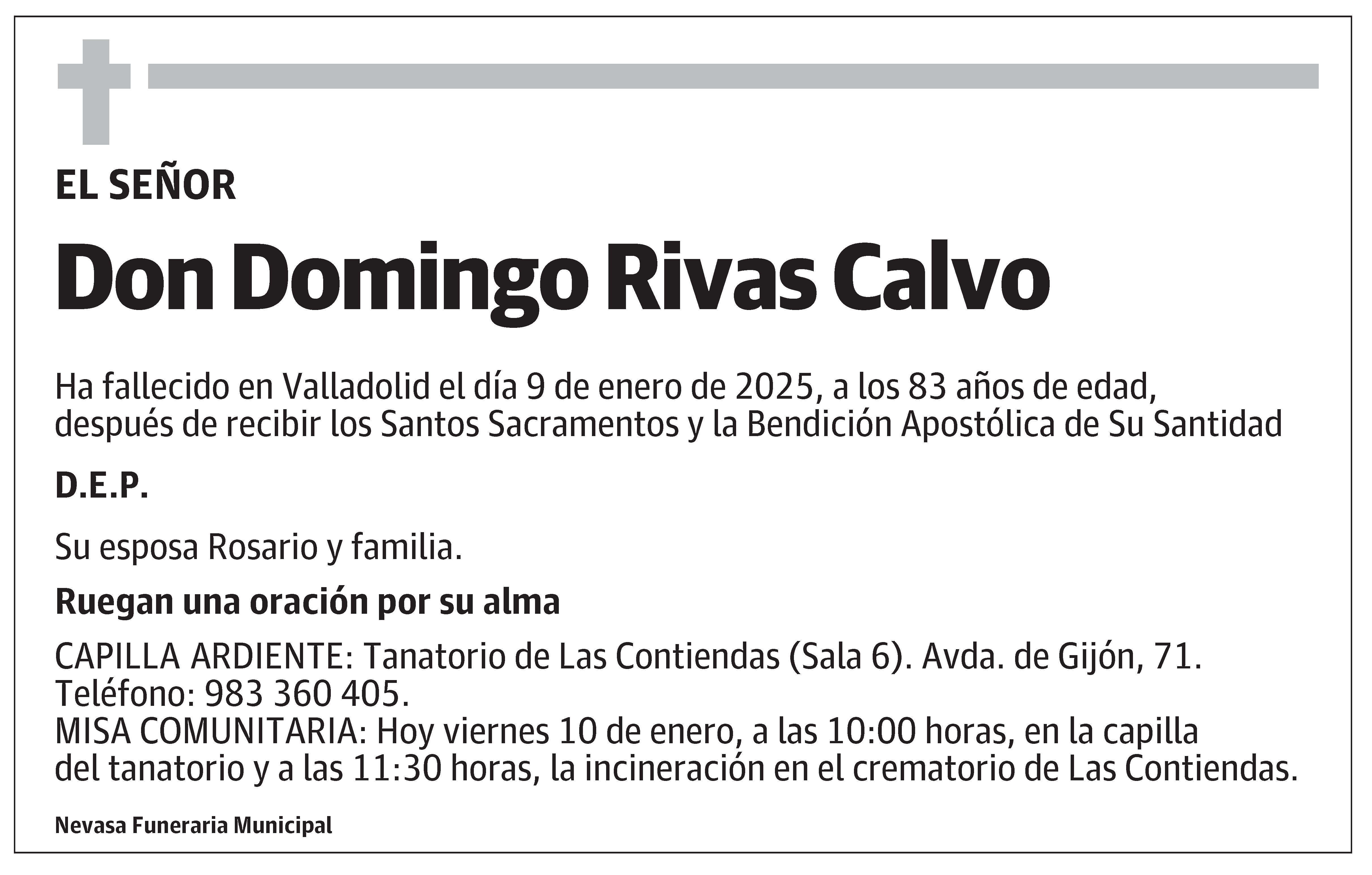 Domingo Rivas Calvo
