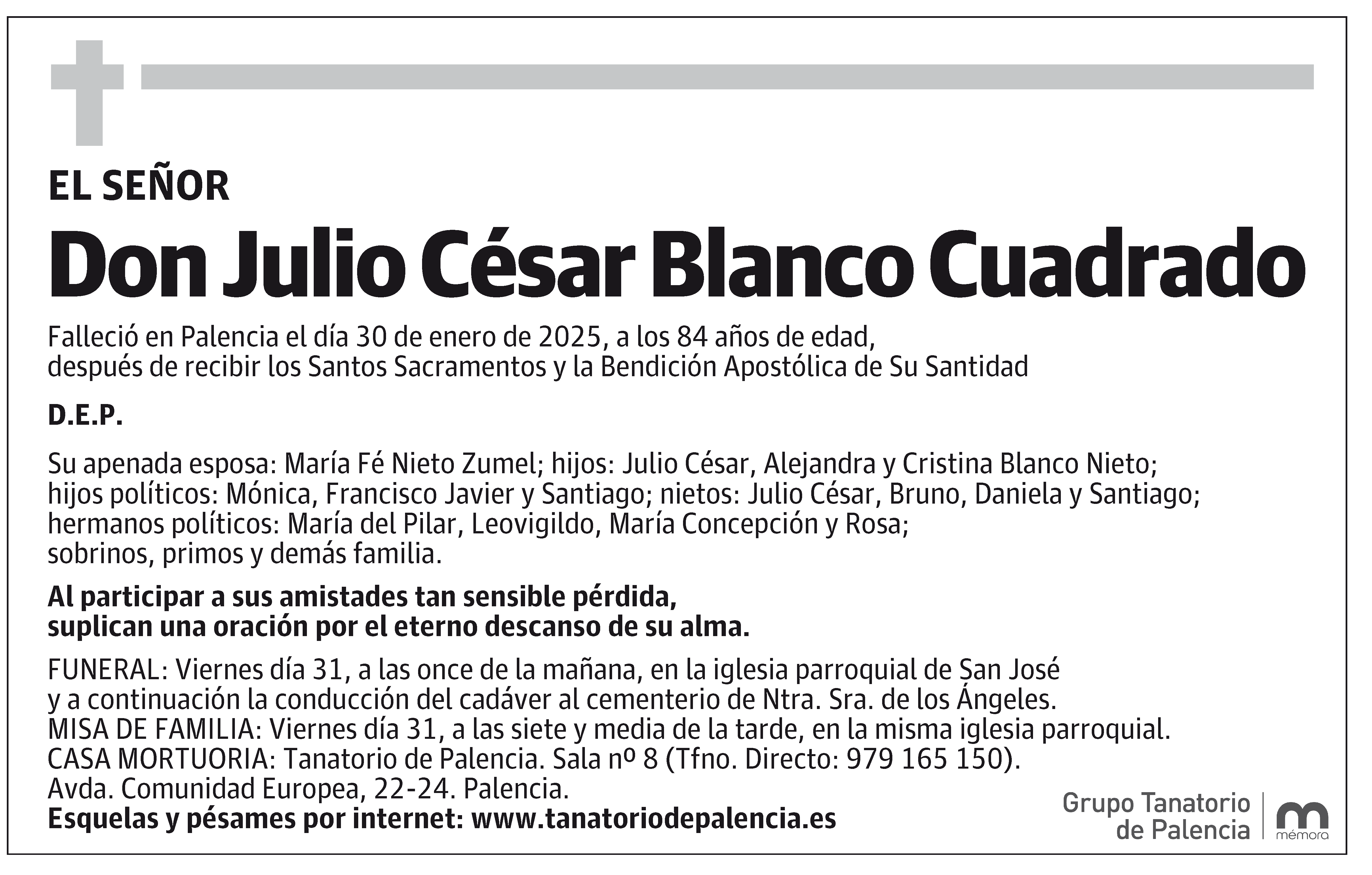 Julio César Blanco Cuadrado