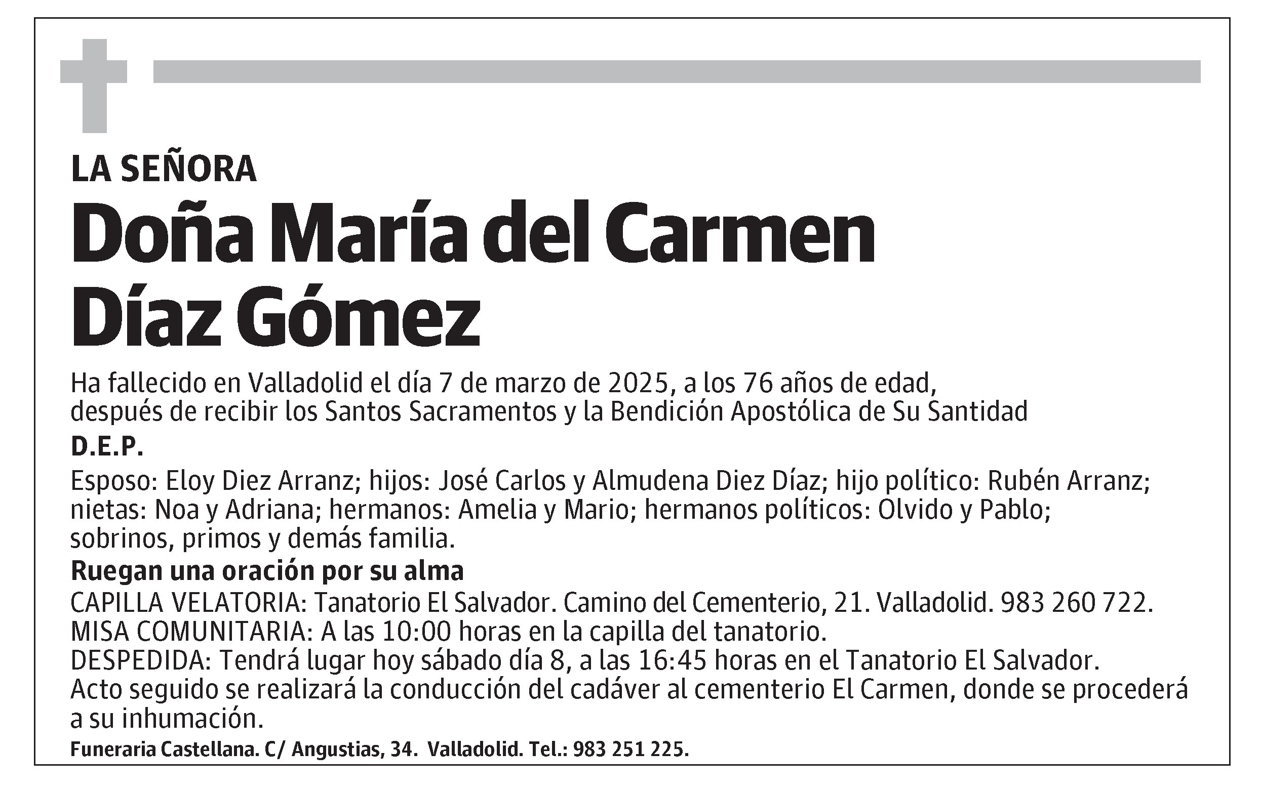 María del Carmen Díaz Gómez