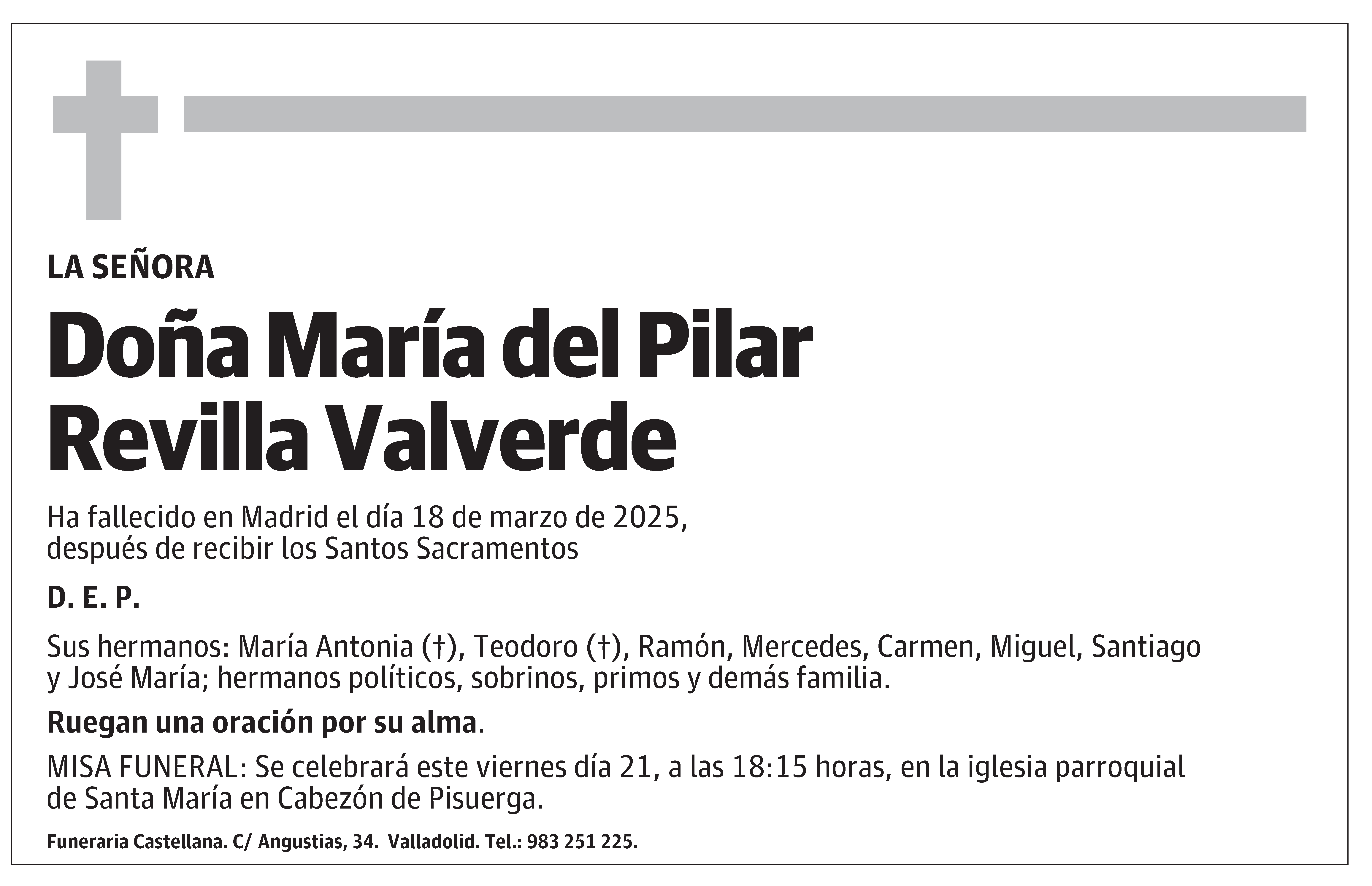 María del Pilar Revilla Valverde