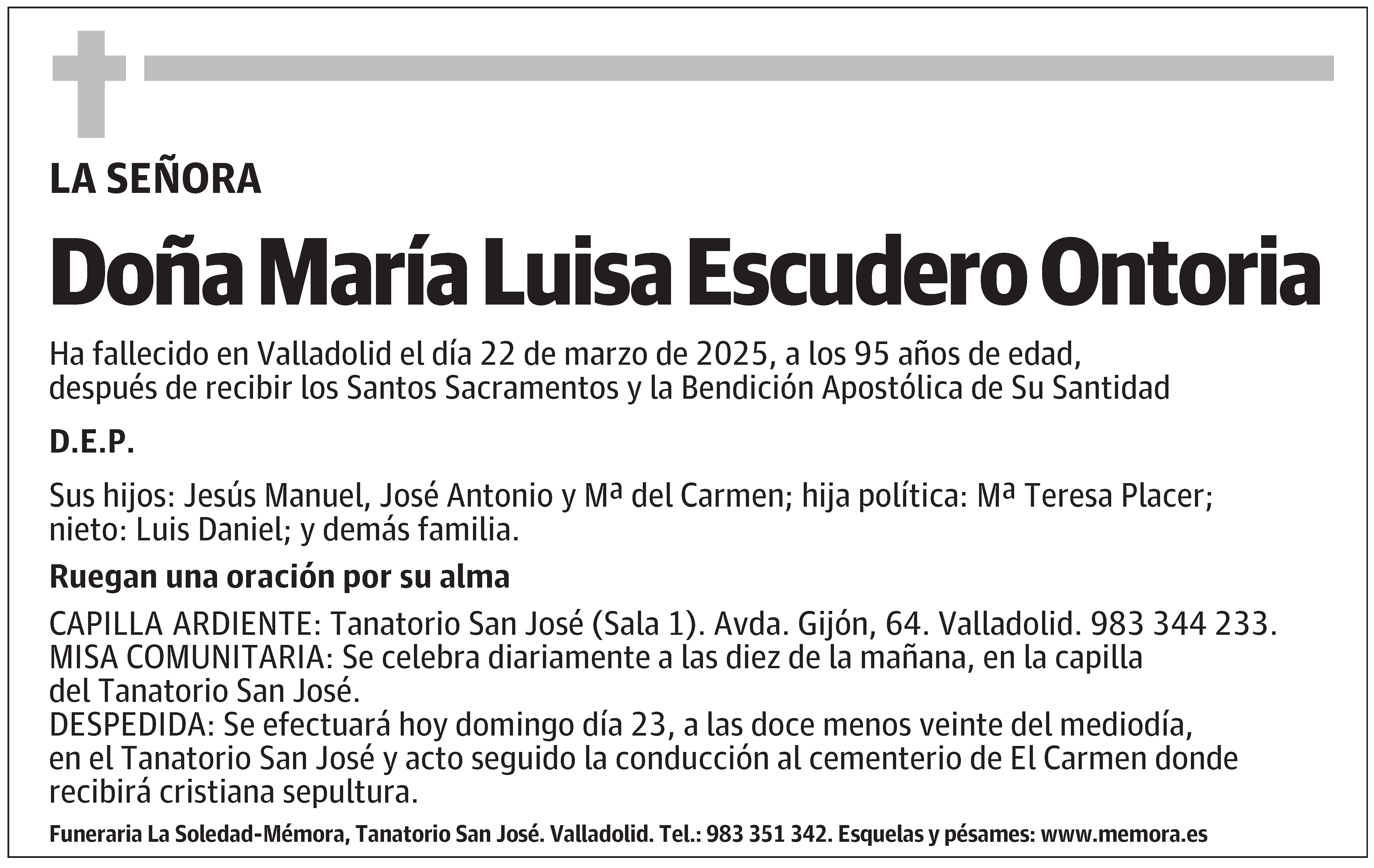 María Luisa Escudero Ontoria