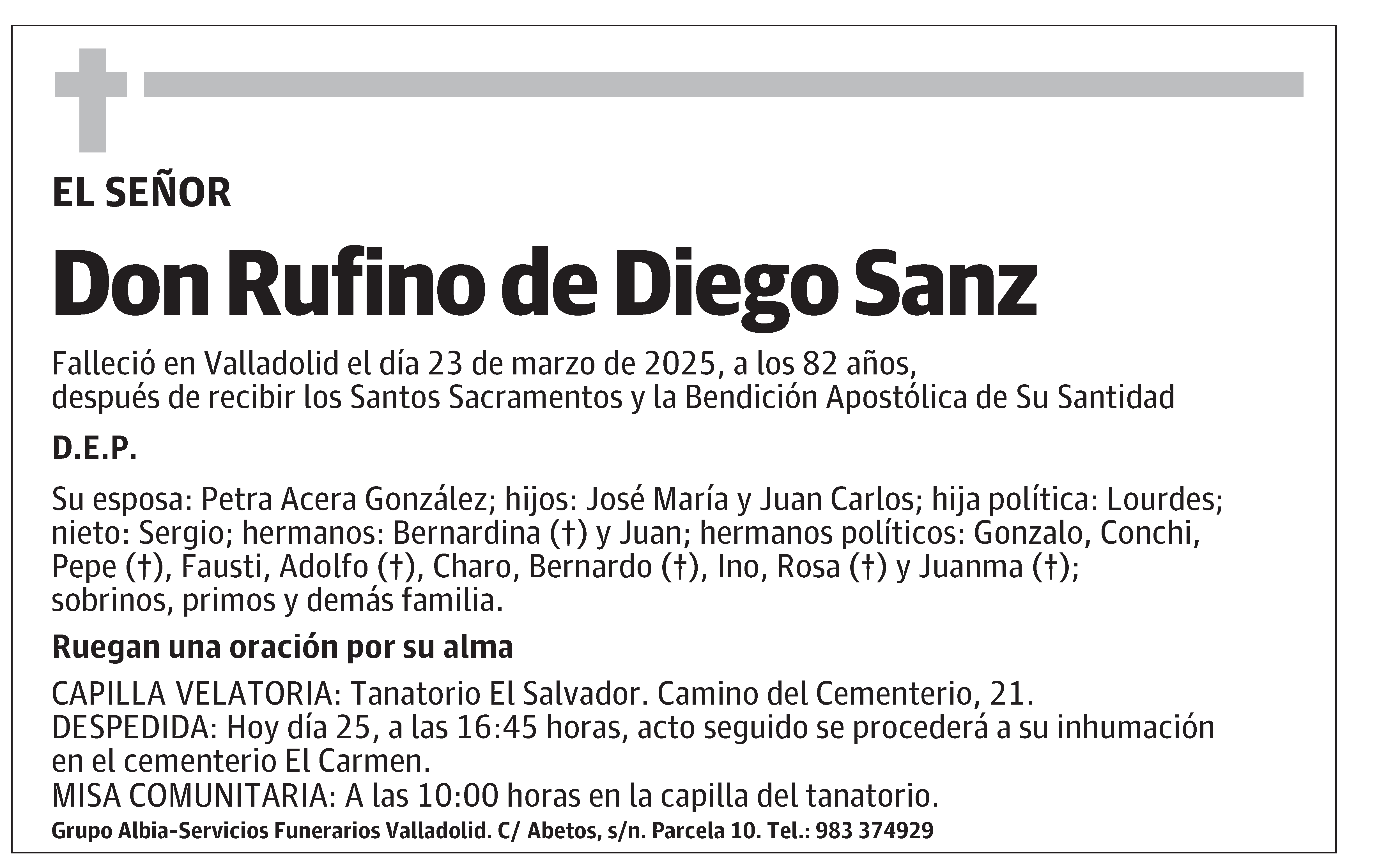Rufino de Diego Sanz
