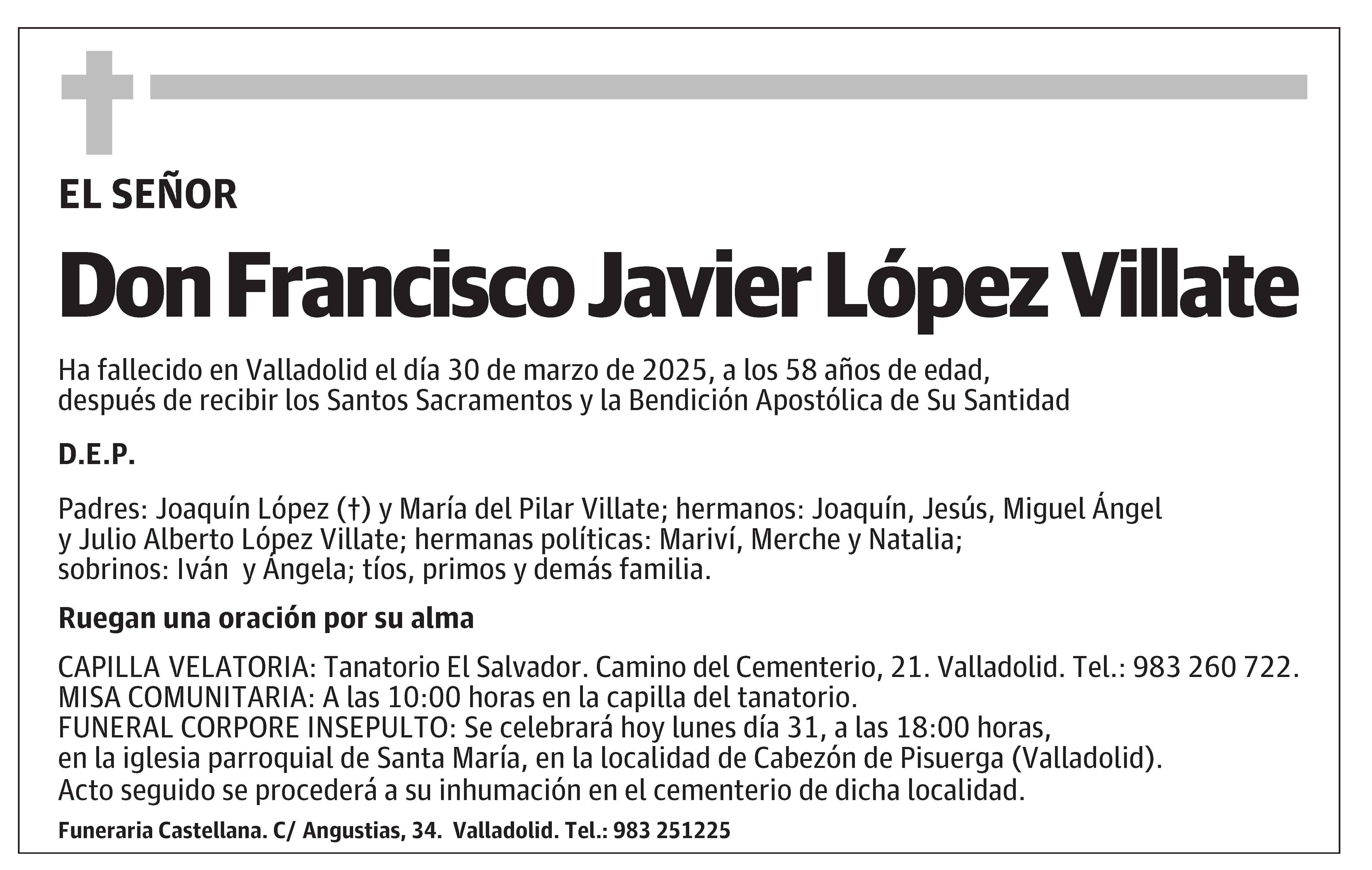 Francisco Javier López Villate