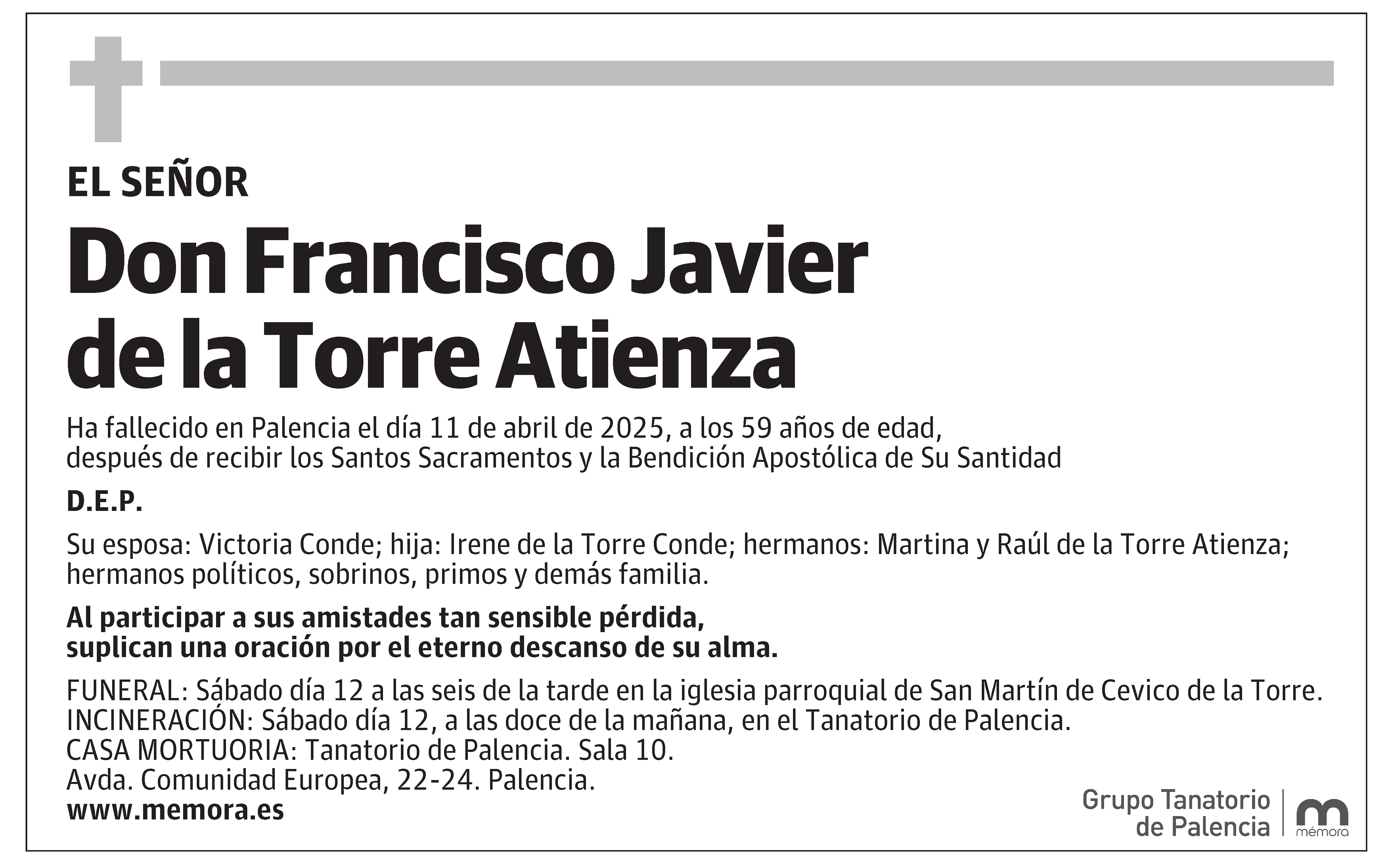 Francisco Javier de la Torre Atienza