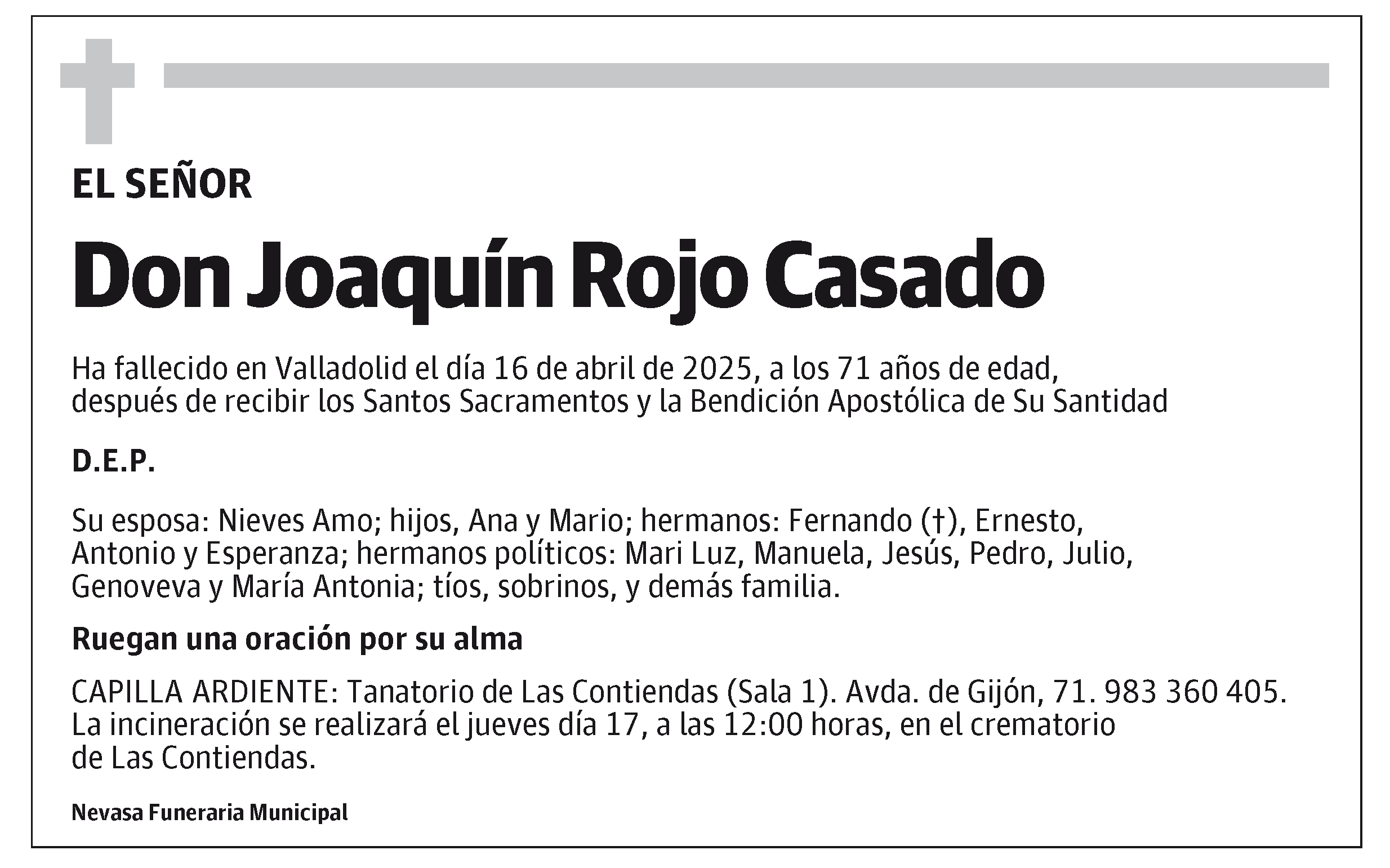 Joaquín Rojo Casado