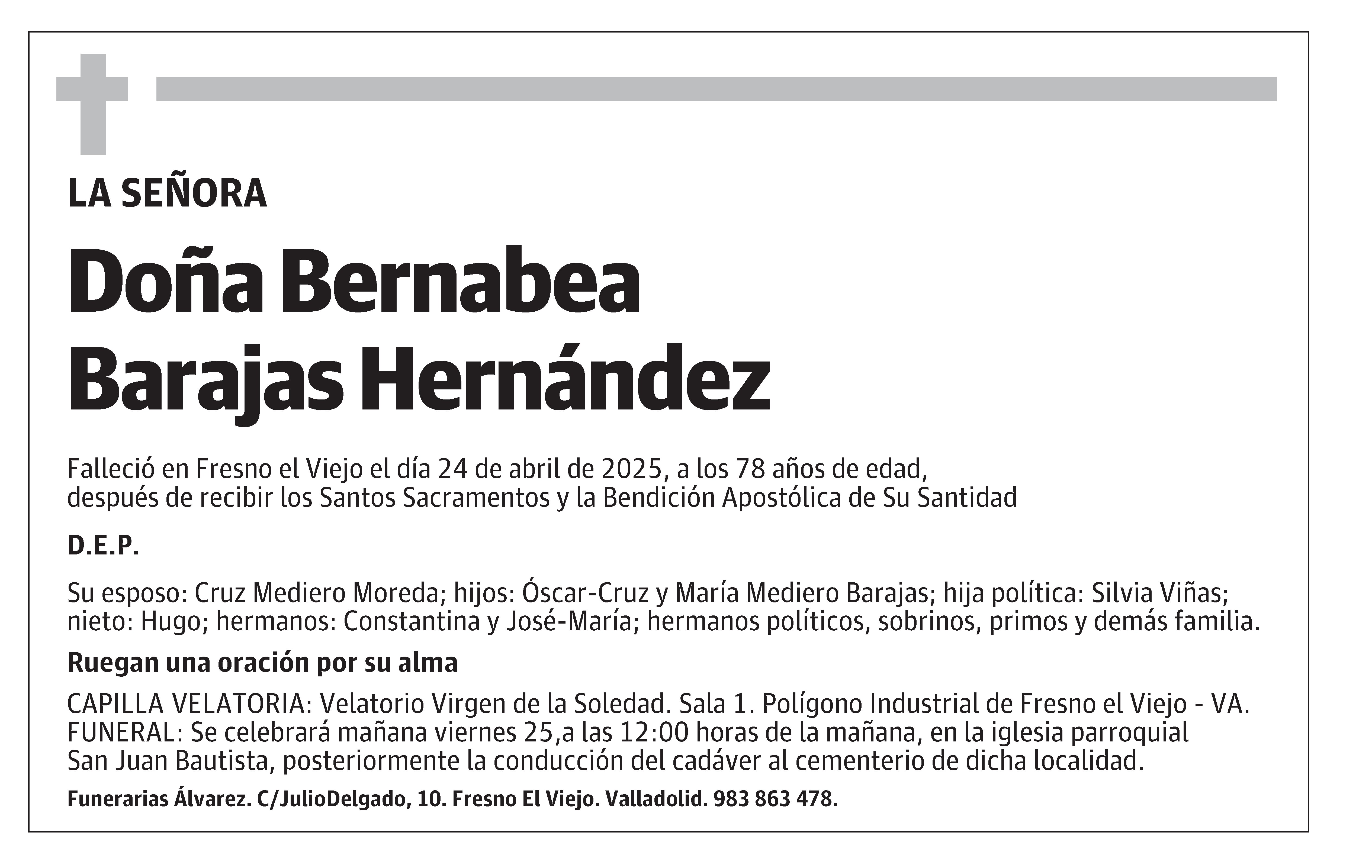 Bernabea Barajas Hernández