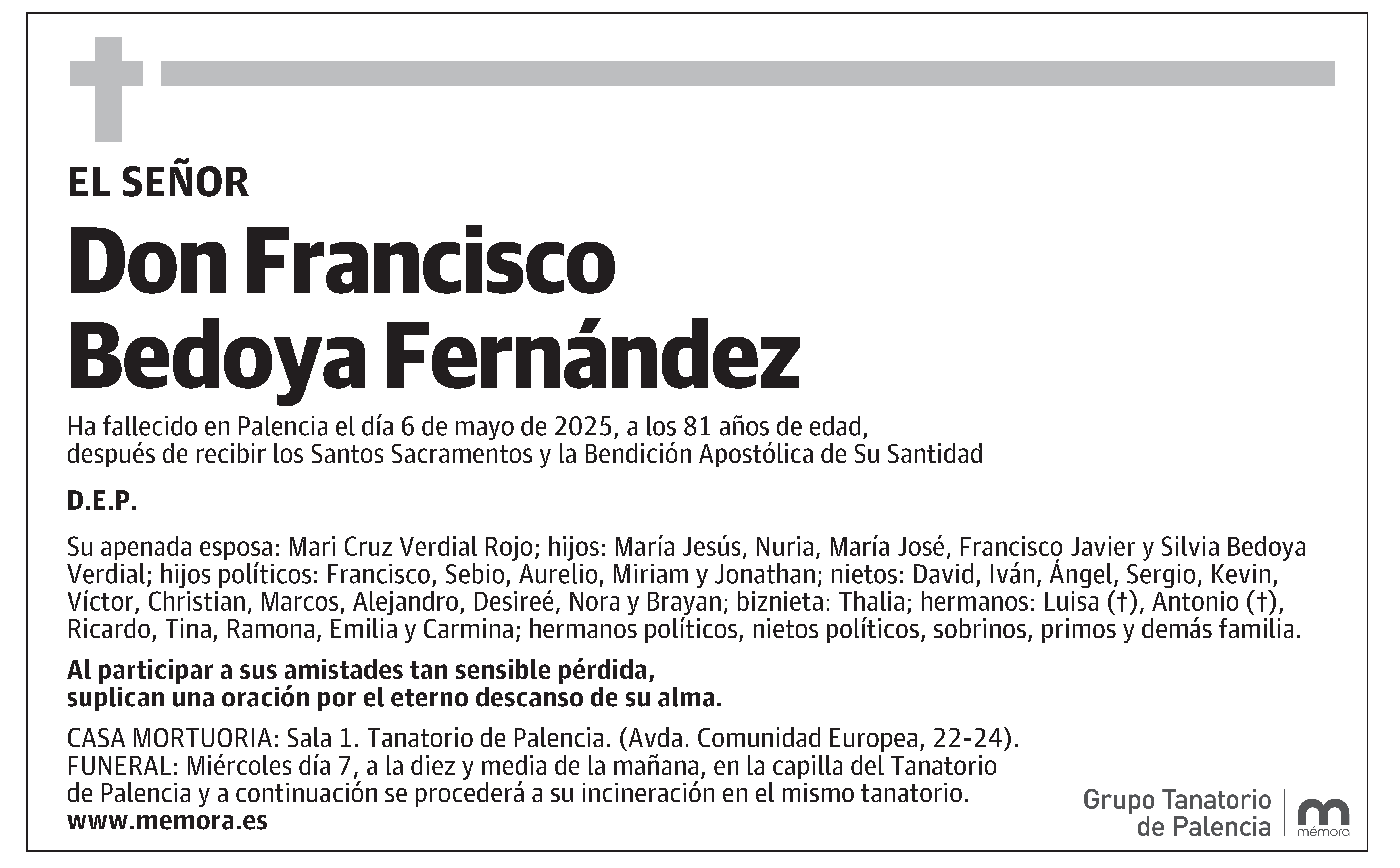 Francisco Bedoya Fernández