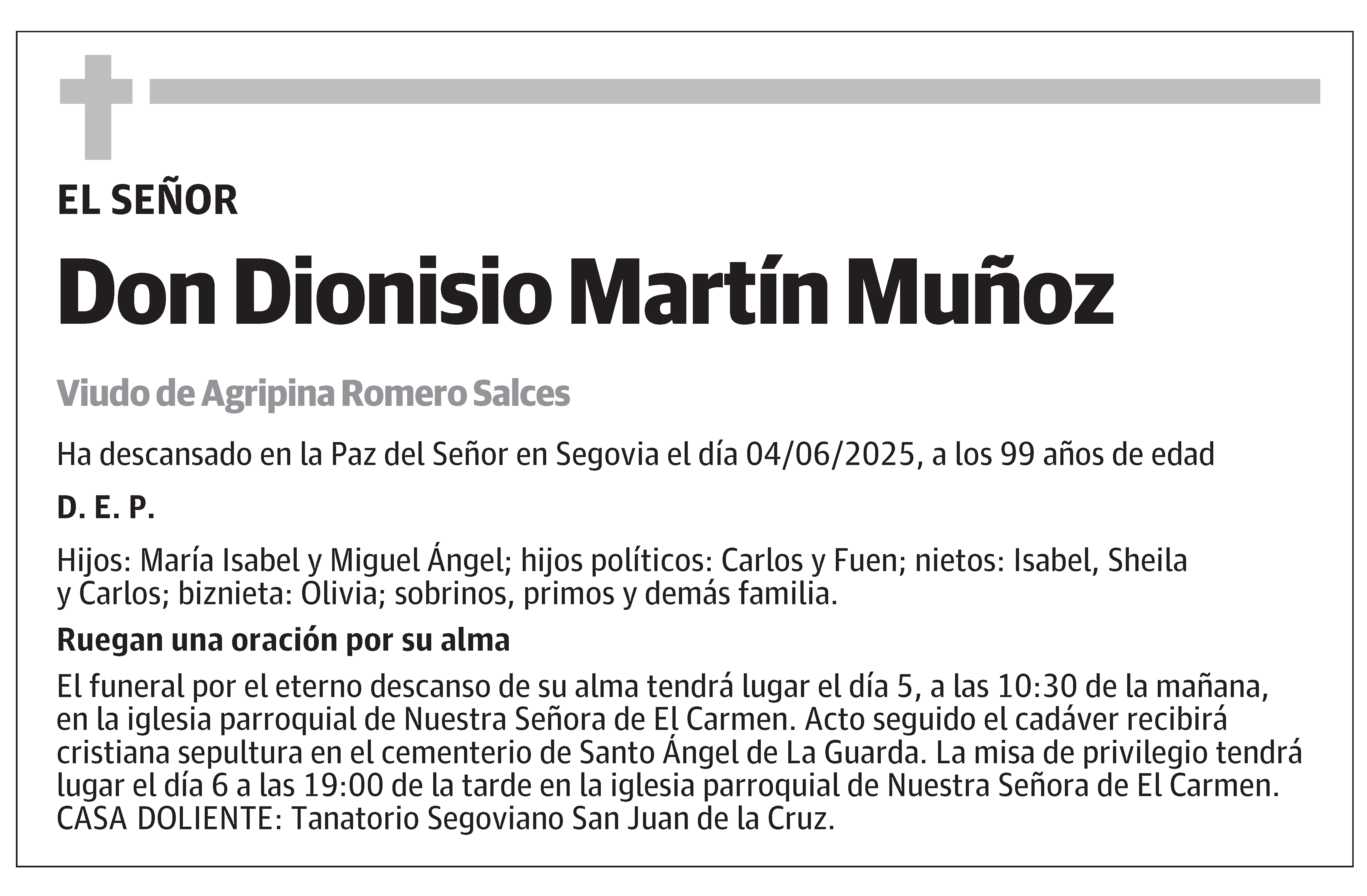 Dionisio Martín Muñoz