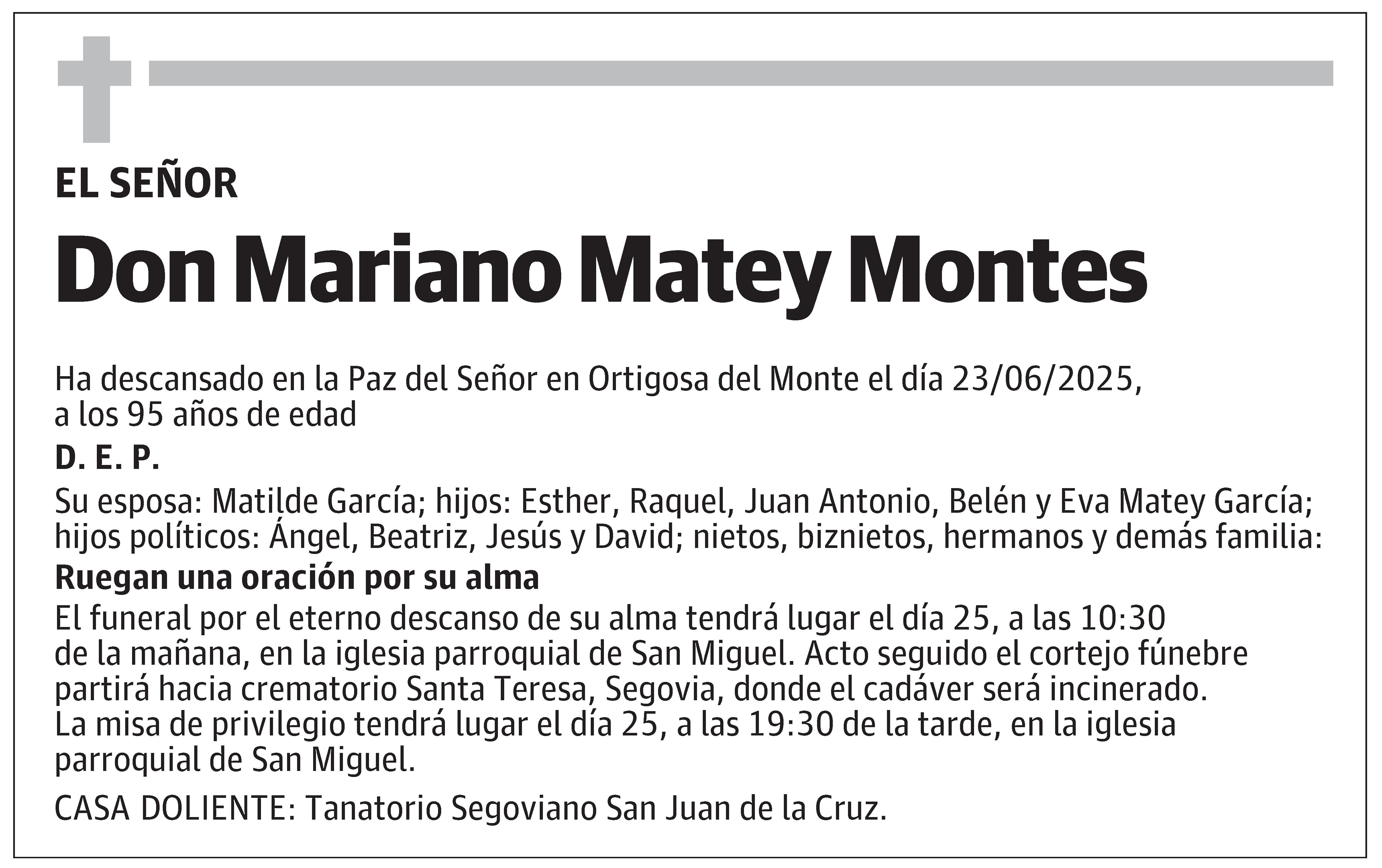 Mariano Matey Montes