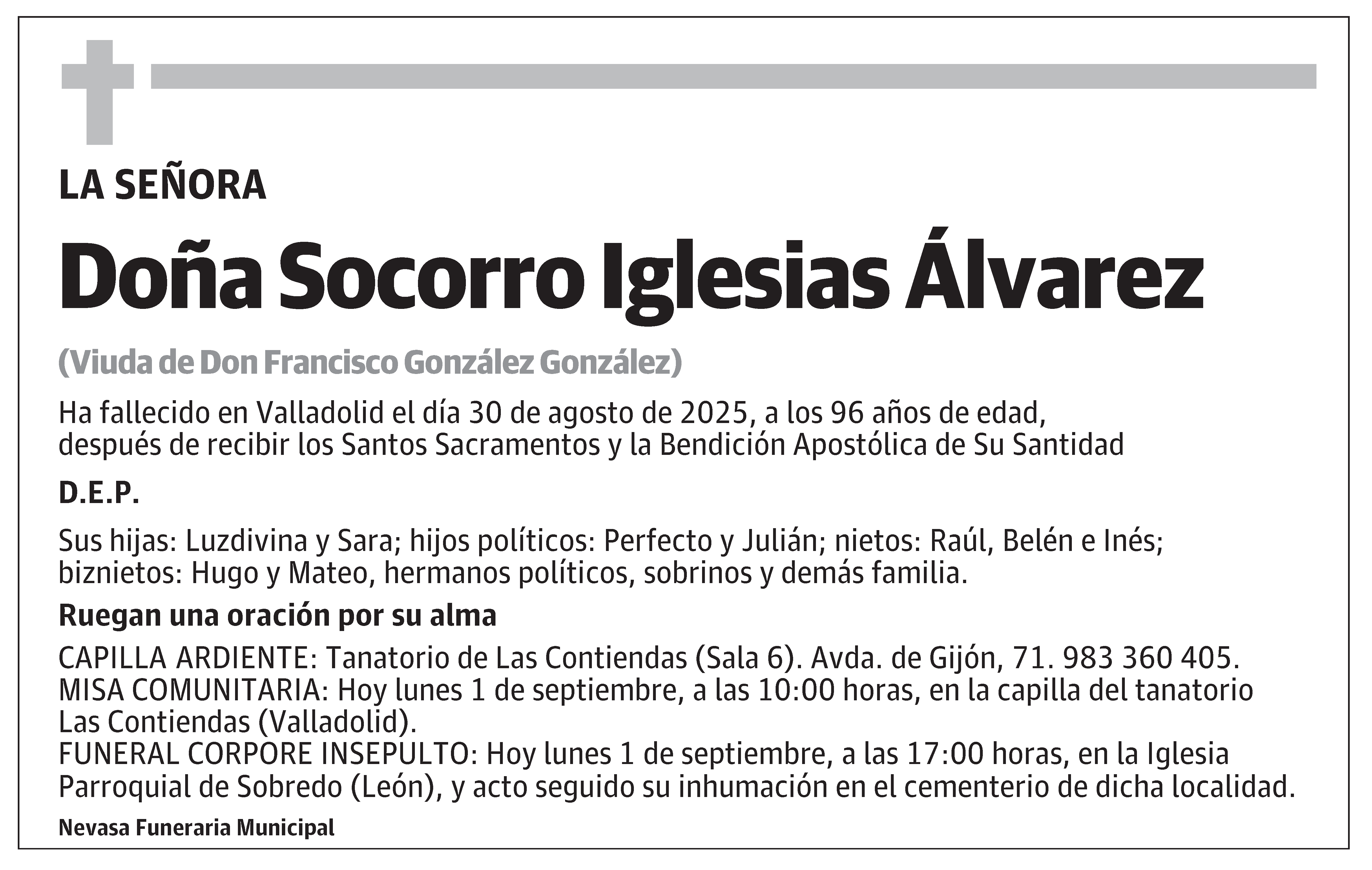 Socorro Iglesias Álvarez