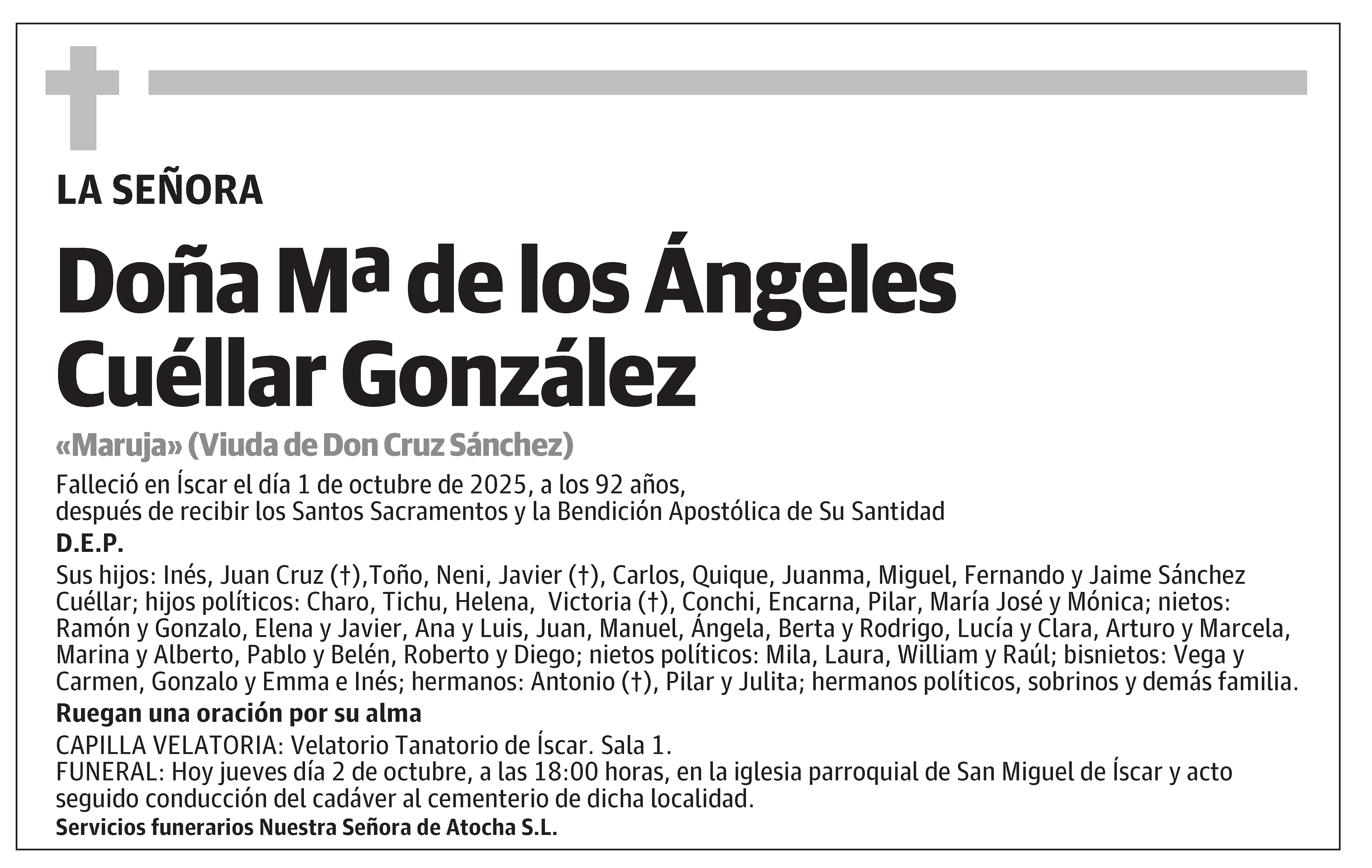 Mª de los Ángeles Cuéllar González