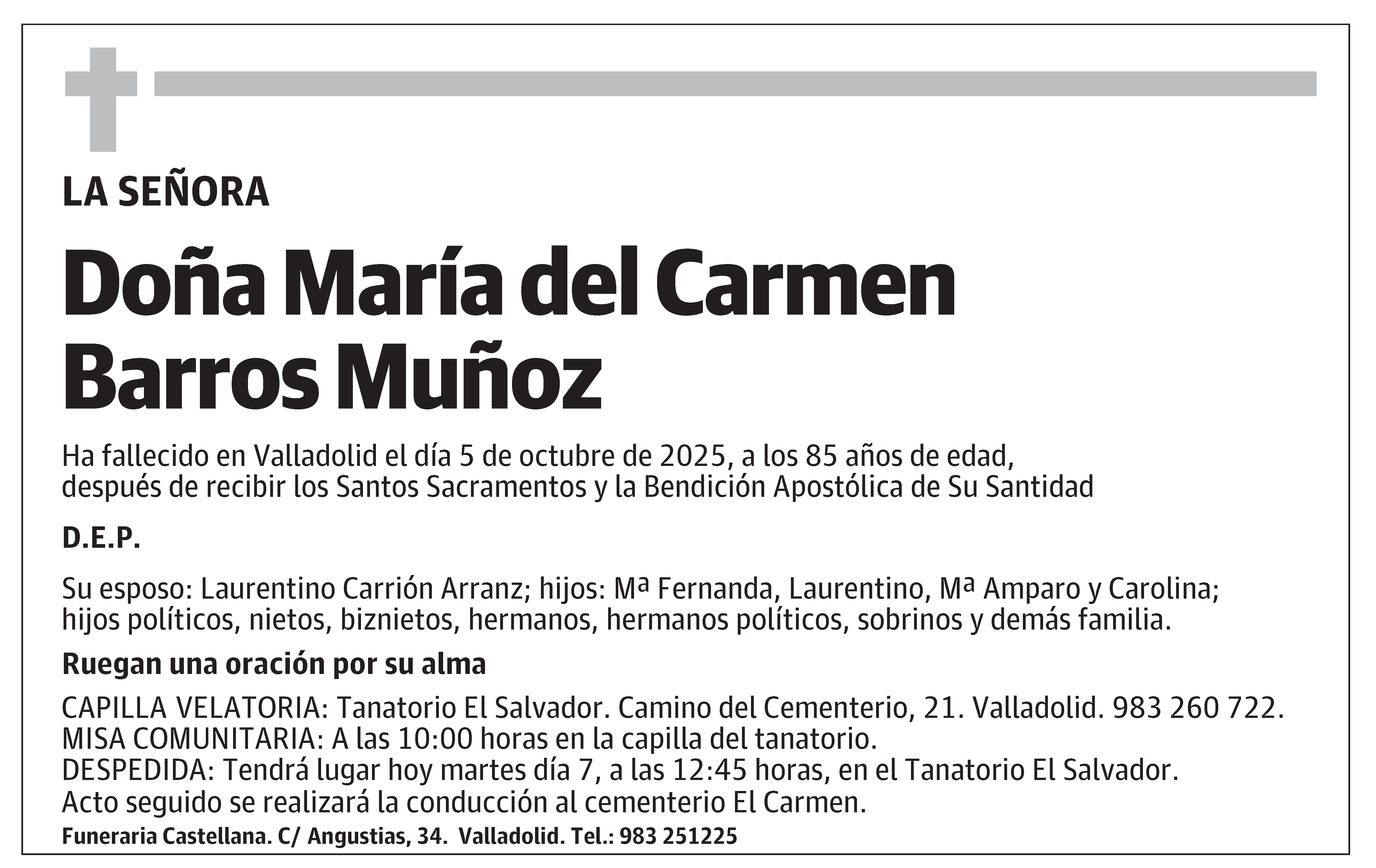 María del Carmen Barros Muñoz