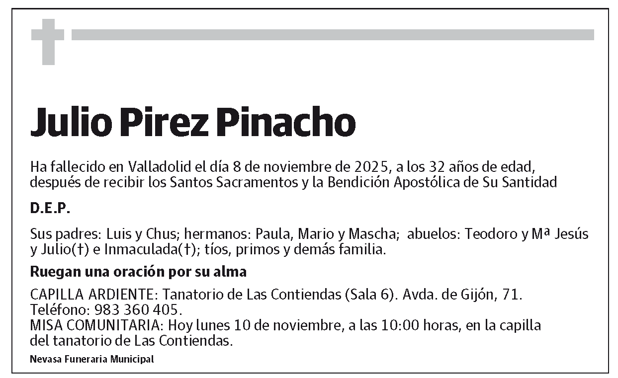 Julio Pirez Pinacho