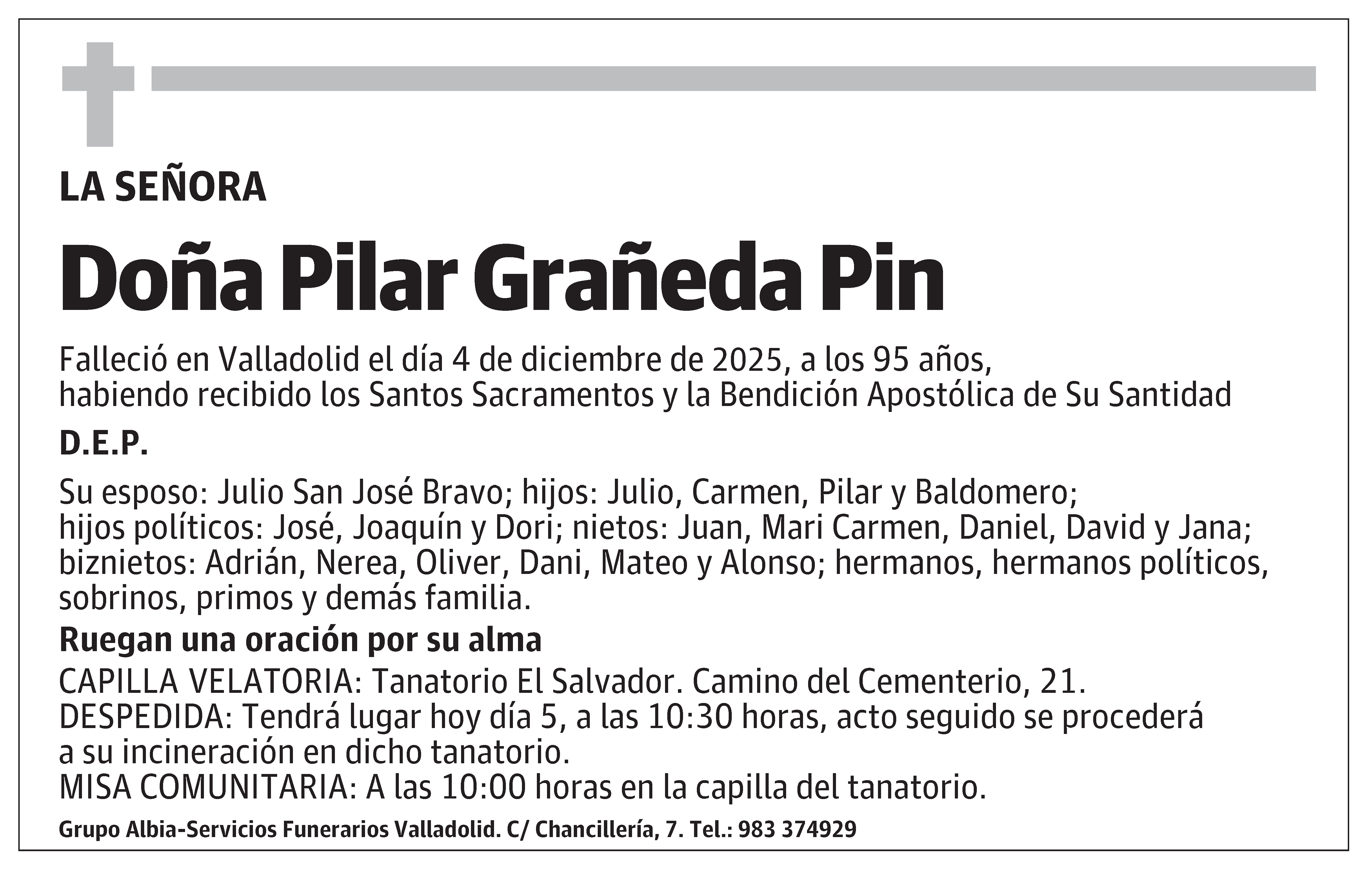 Pilar Grañeda Pin