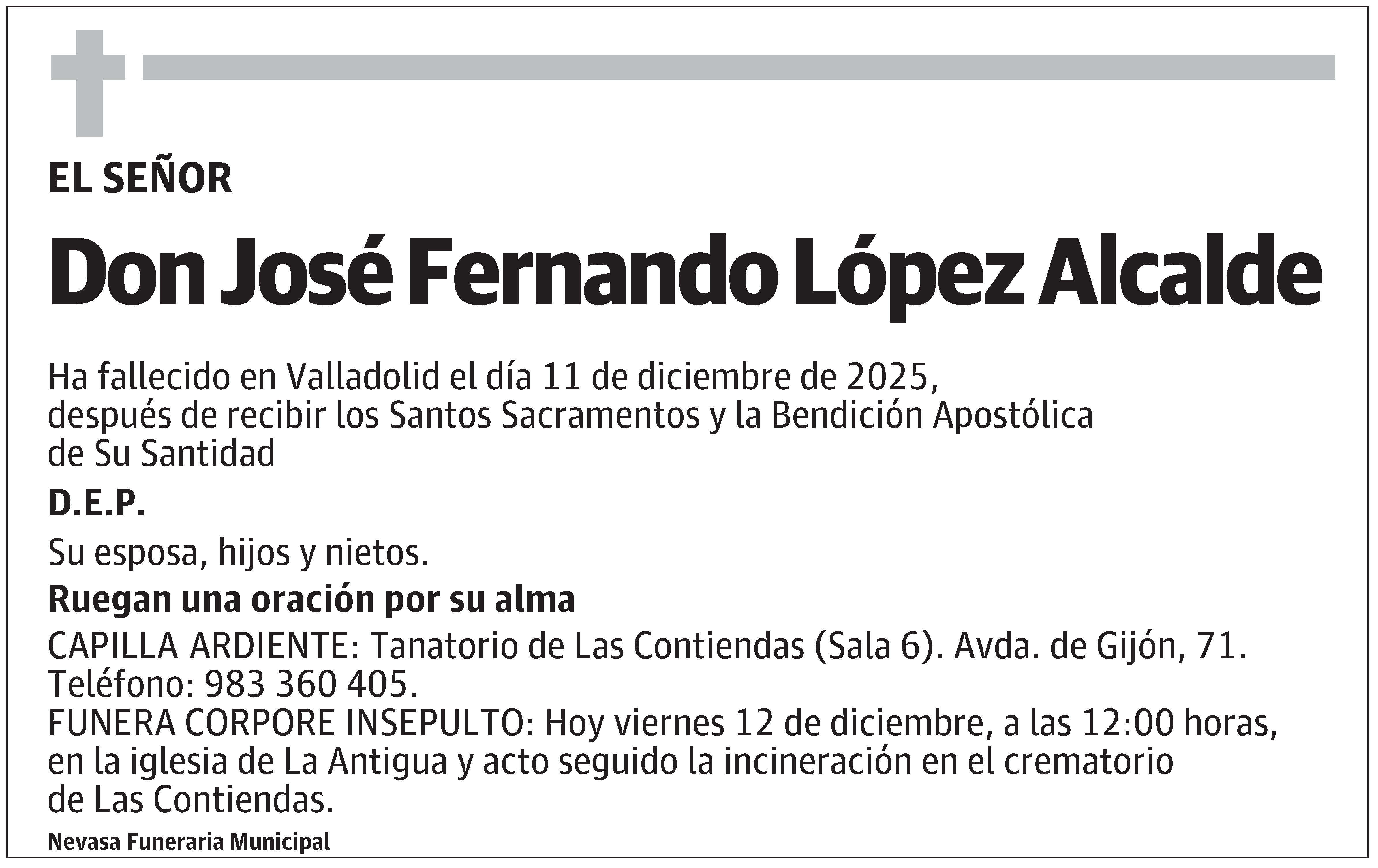 José Fernando López Alcalde