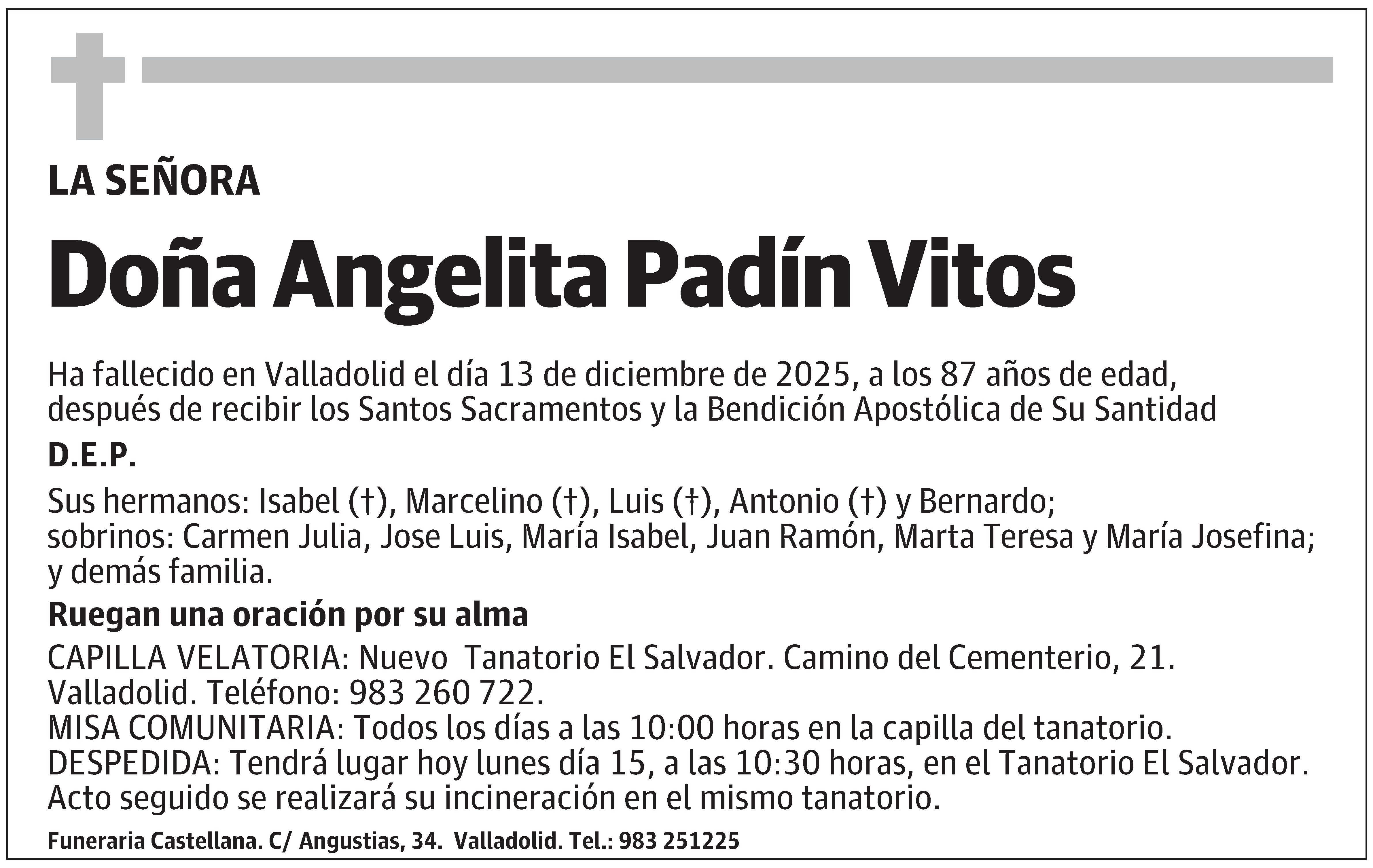Angelita Padín Vitos