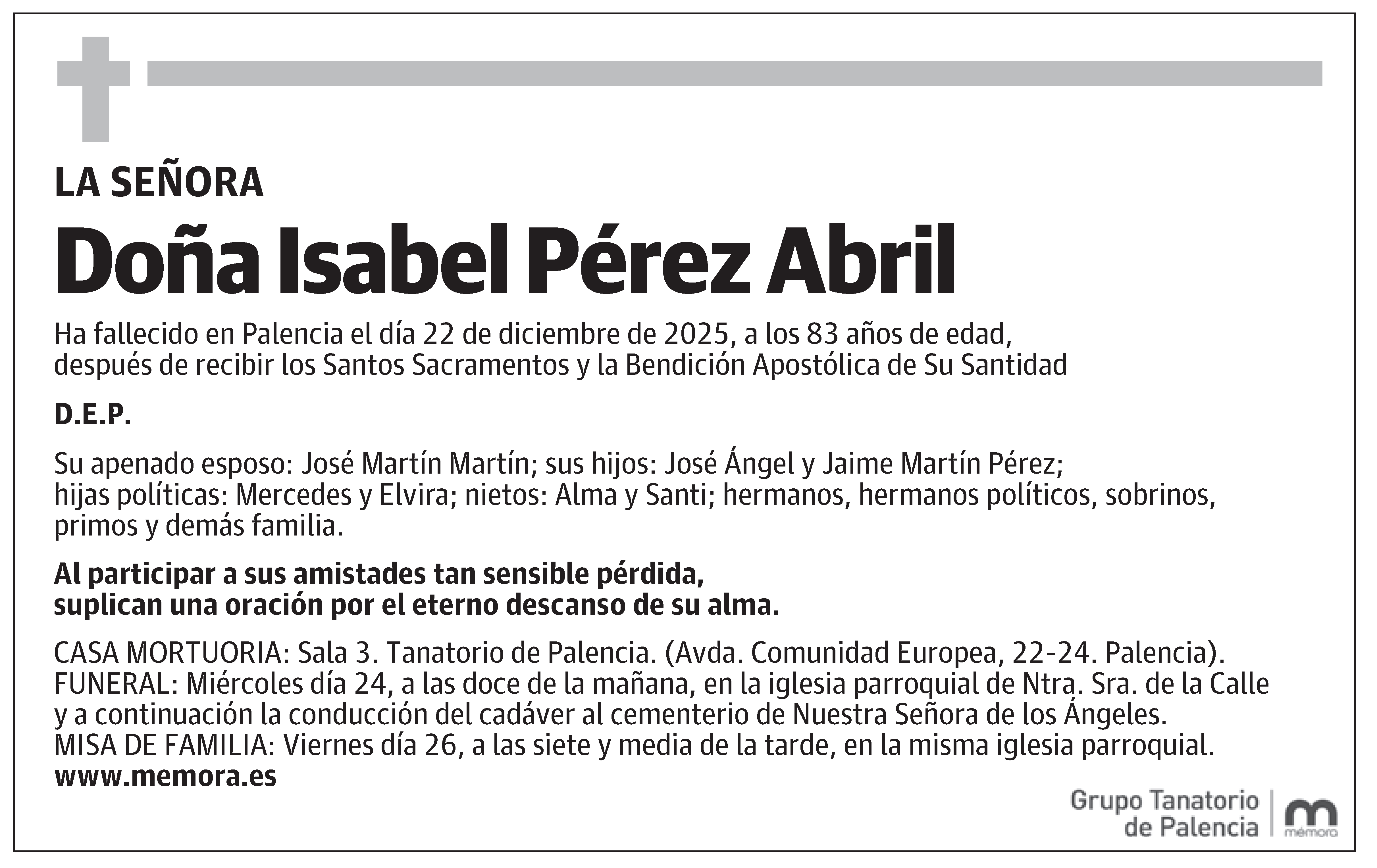 Isabel Pérez Abril