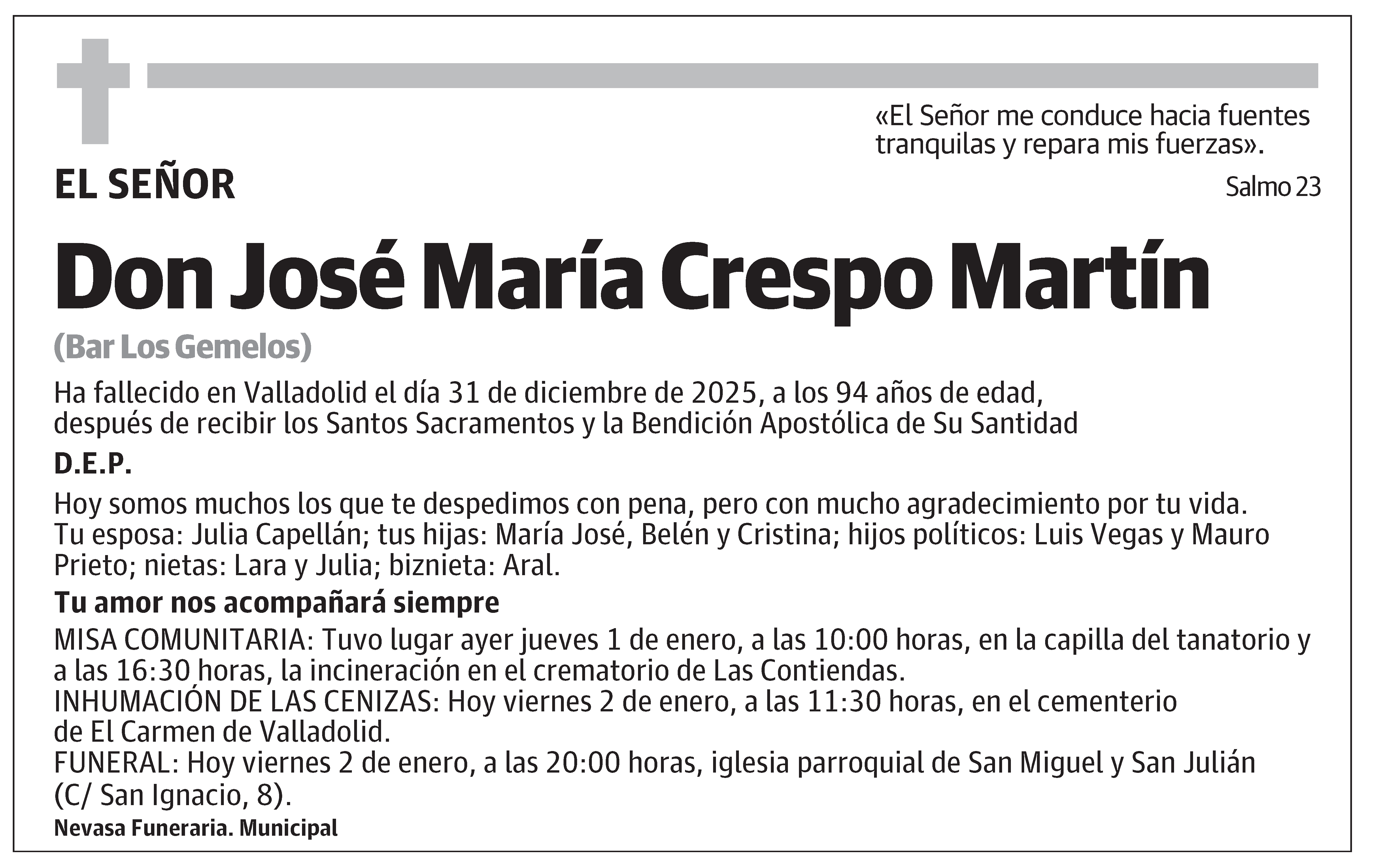 José María Crespo Martín