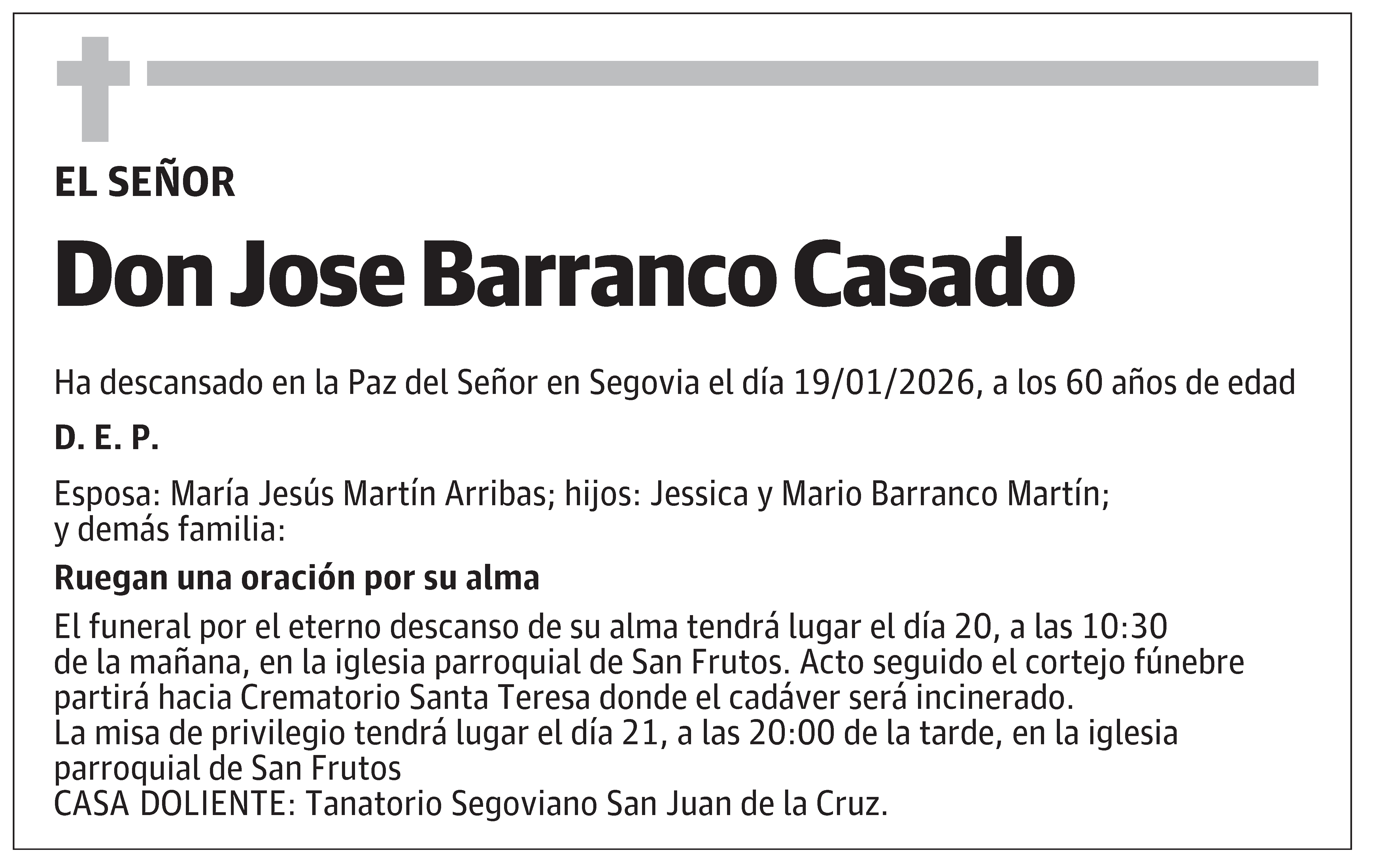 Jose Barranco Casado