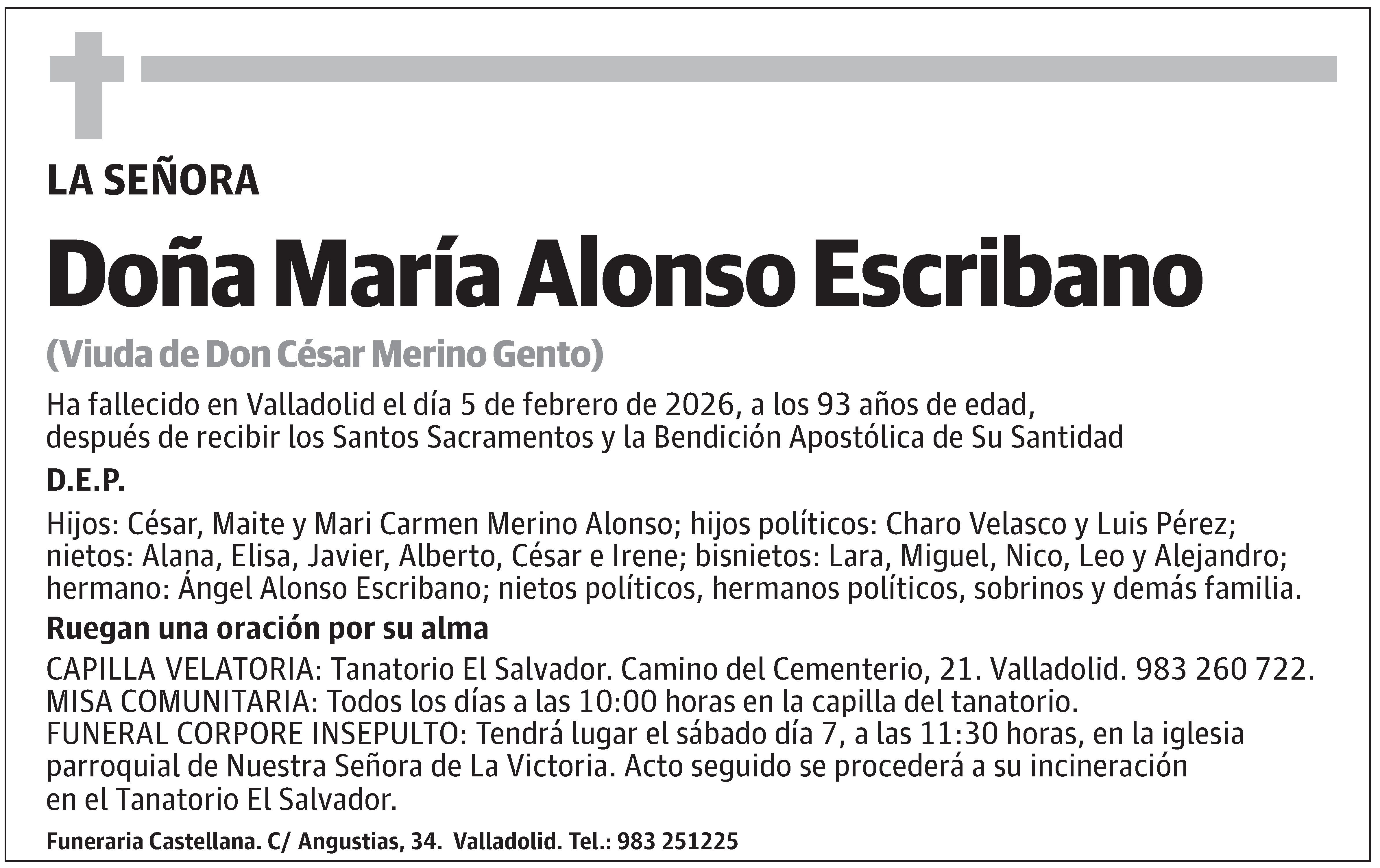 María Alonso Escribano