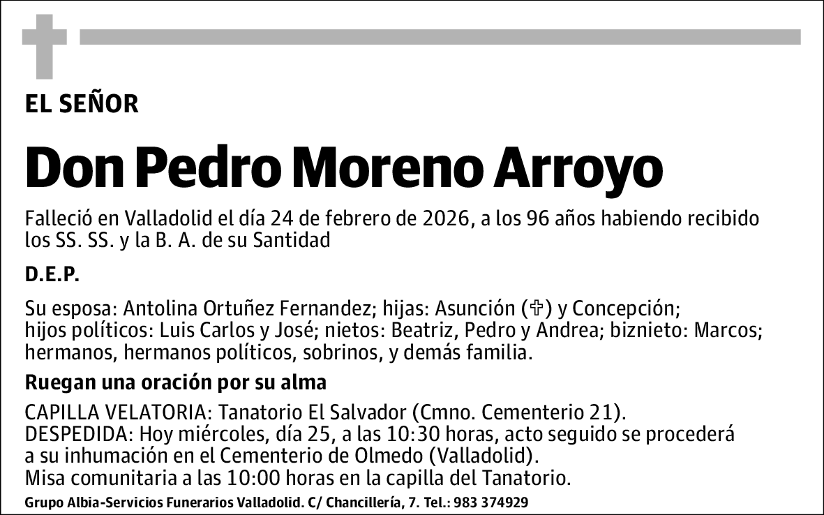 Pedro Moreno Arroyo
