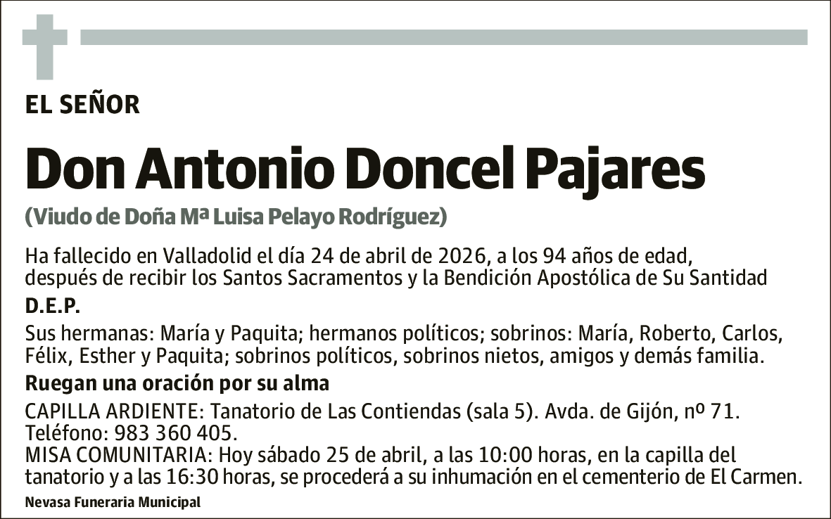 Antonio Doncel Pajares