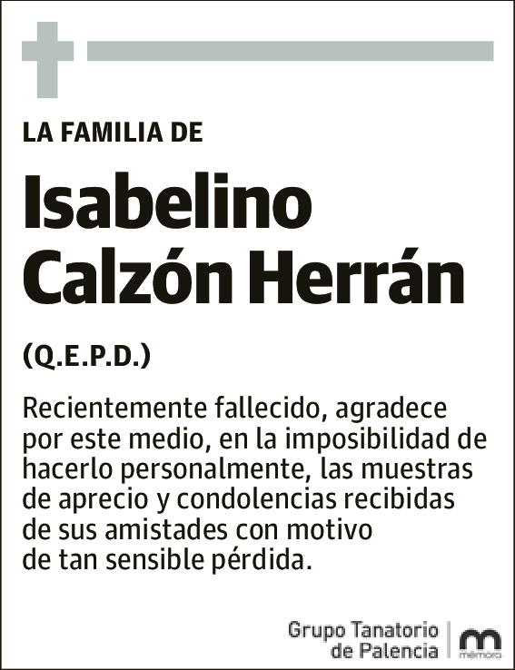 Isabelino Calzón Herrán