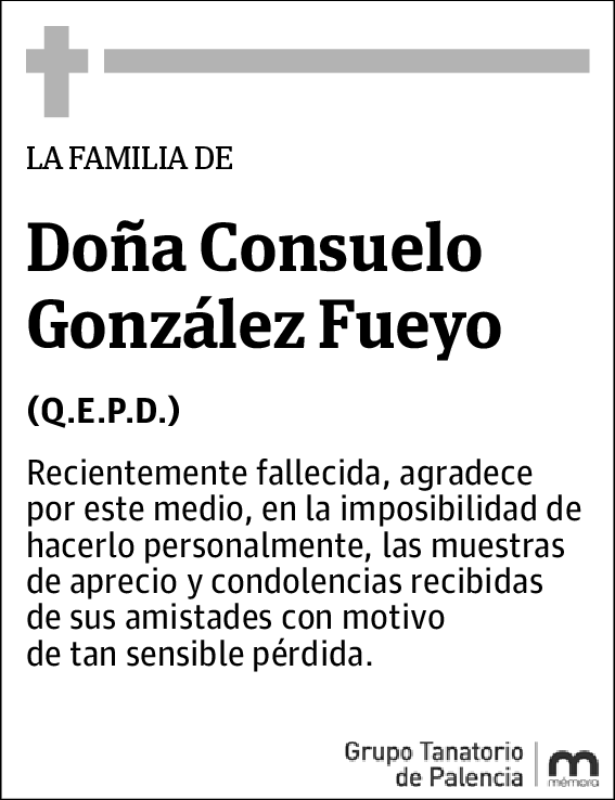 Consuelo González Fueyo