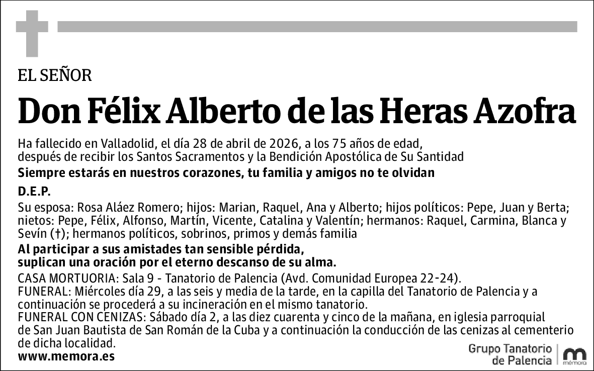 Félix Alberto de las Heras Azofra