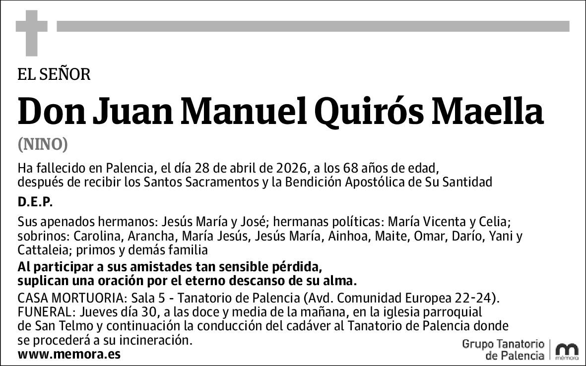 Juan Manuel Quirós Maella