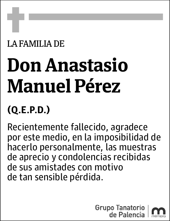 Anastasio Manuel Pérez
