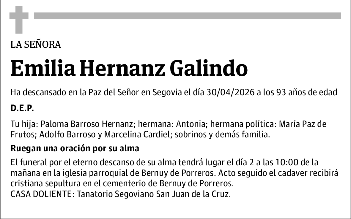 Emilia Hernanz Galindo