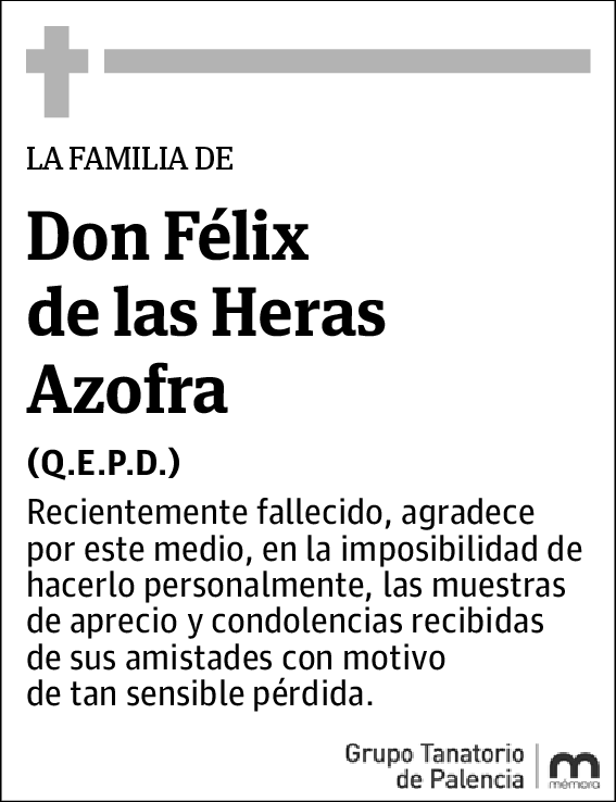 Félix Alberto de las Heras Azofra