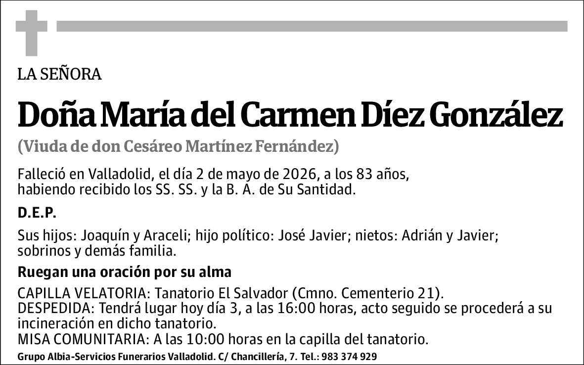 María del Carmen Díez González