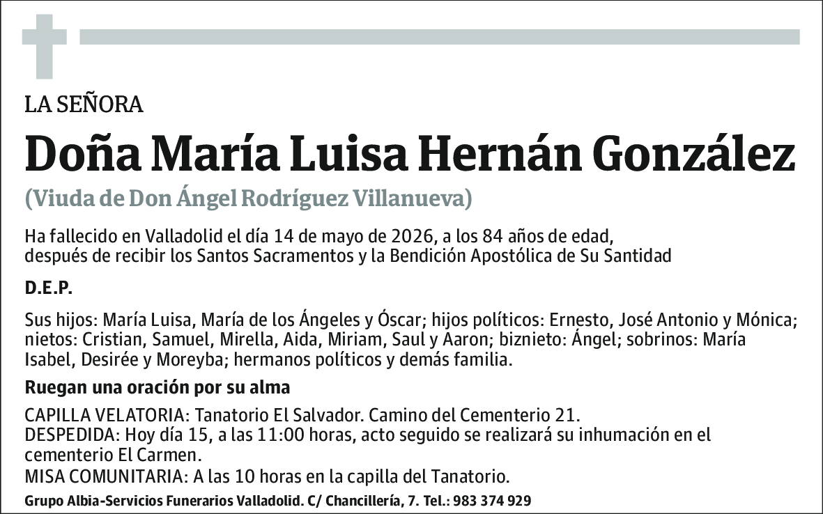 María Luisa Hernán González