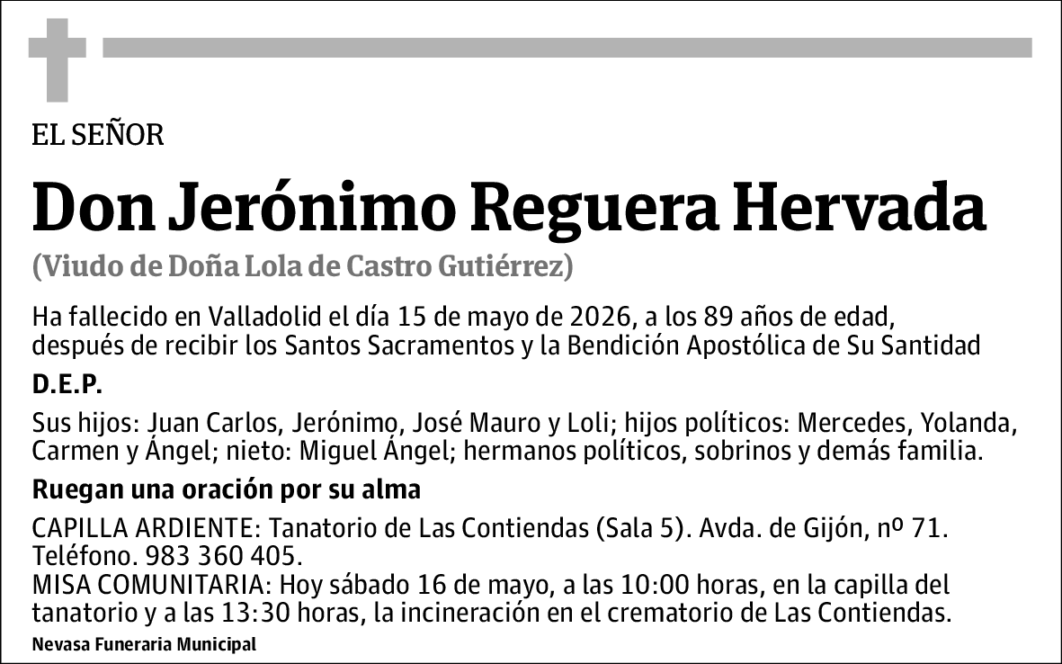 Jerónimo Reguera Hervada