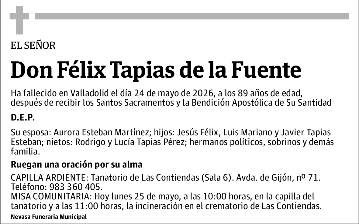 Félix Tapias de la Fuente