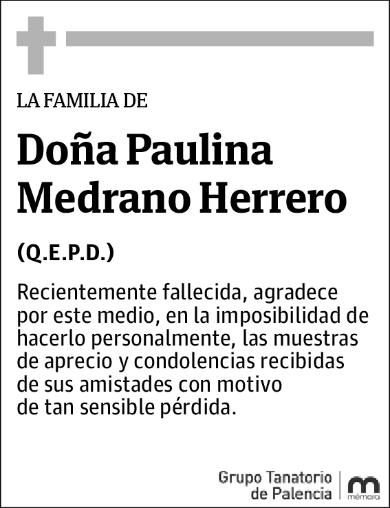 Paulina Medrano Herrero