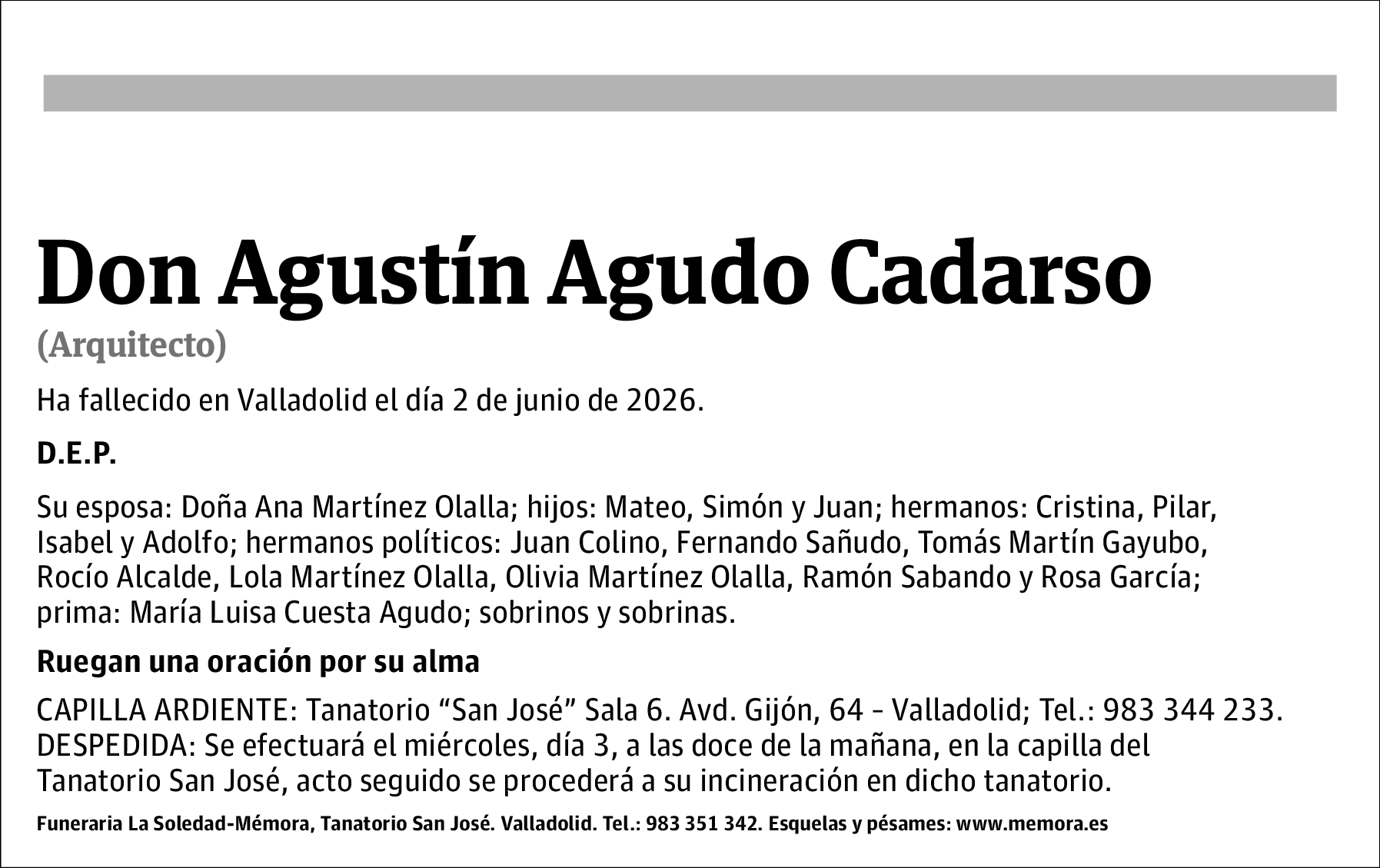 Agustín Agudo Cadarso