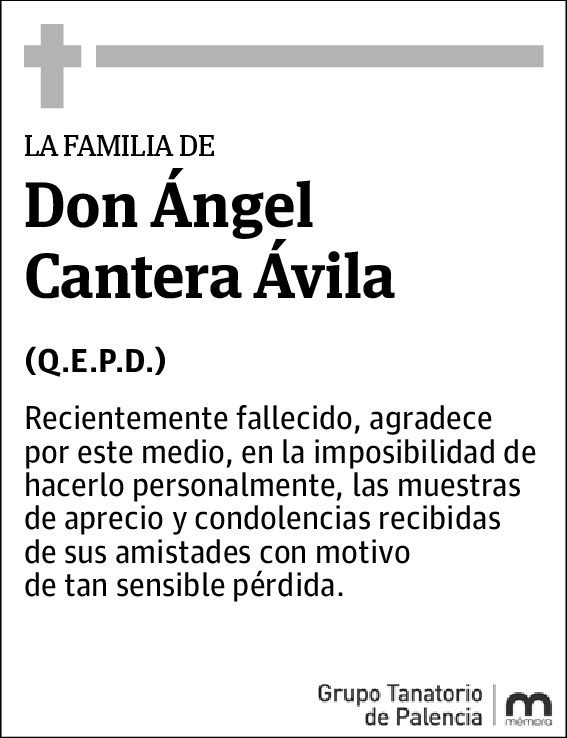Ángel Cantera Ávila
