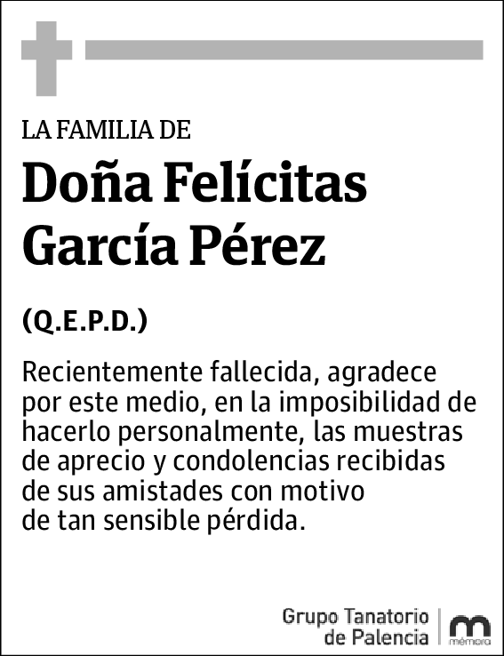 Felícitas García Pérez