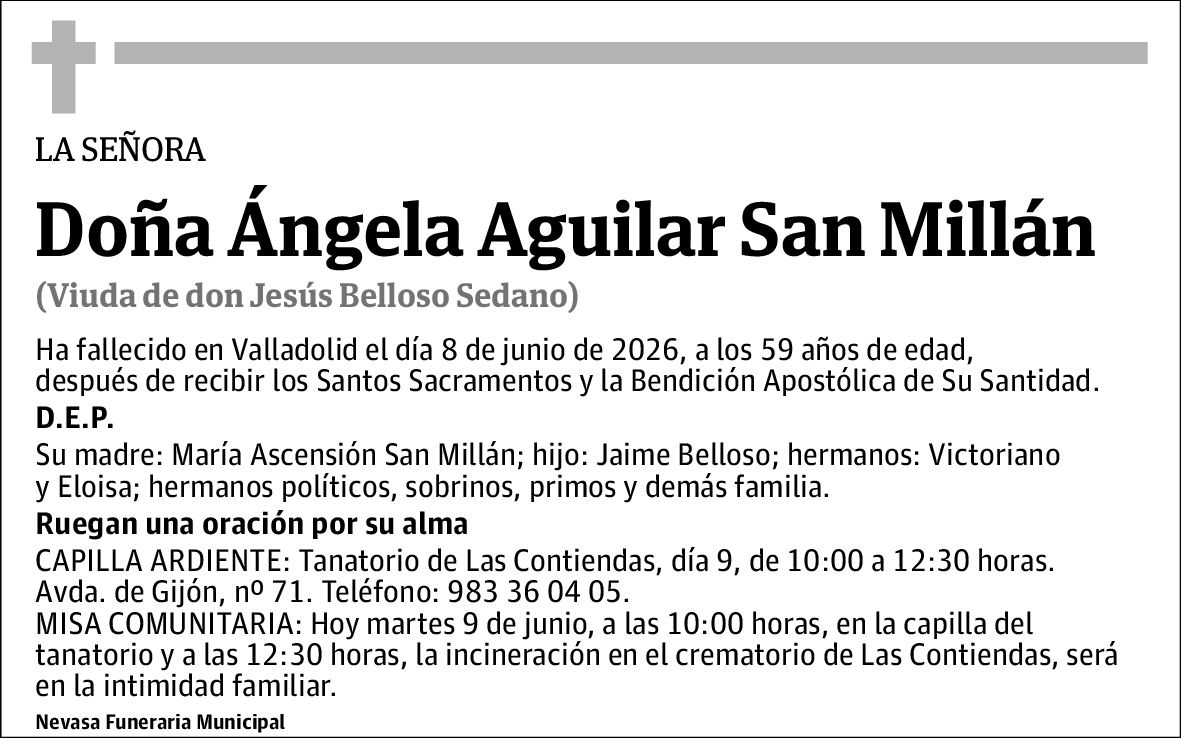 Ángela Aguilar San Millán