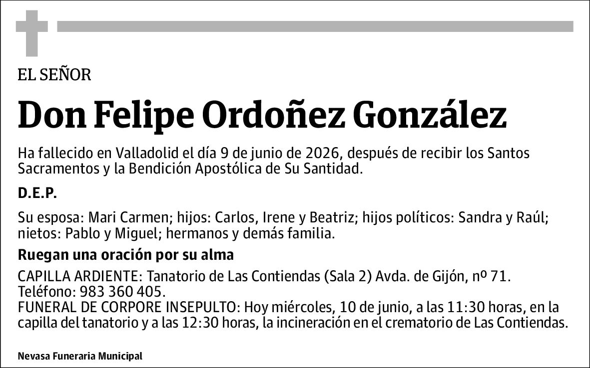 Felipe Ordoñez González