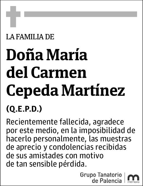 María del Carmen Cepeda Martínez