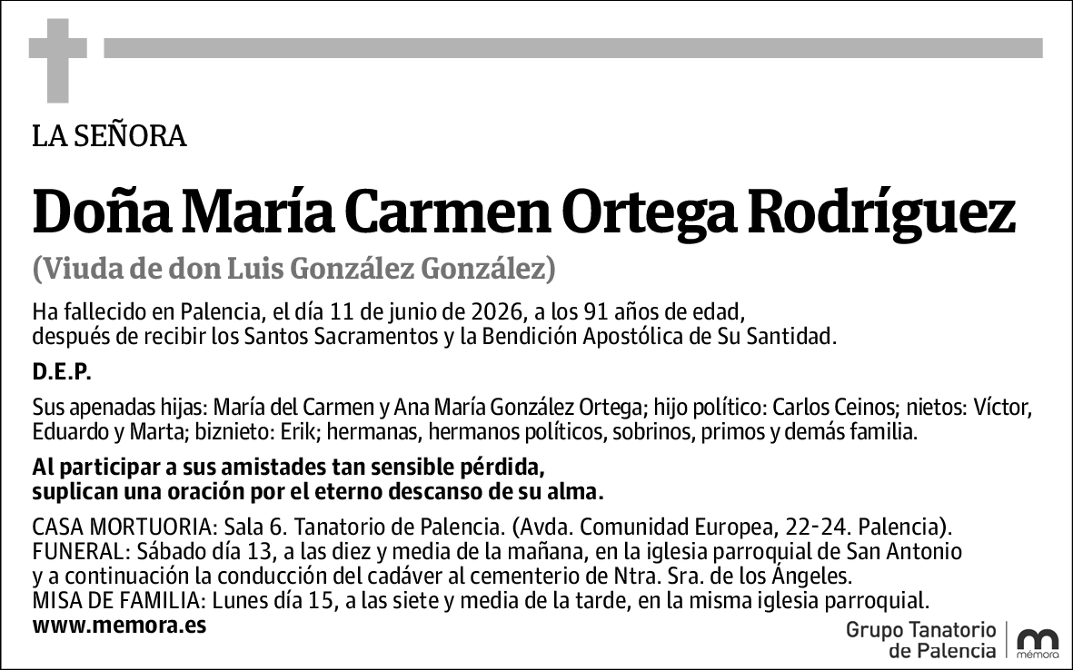 María Carmen Ortega Rodríguez