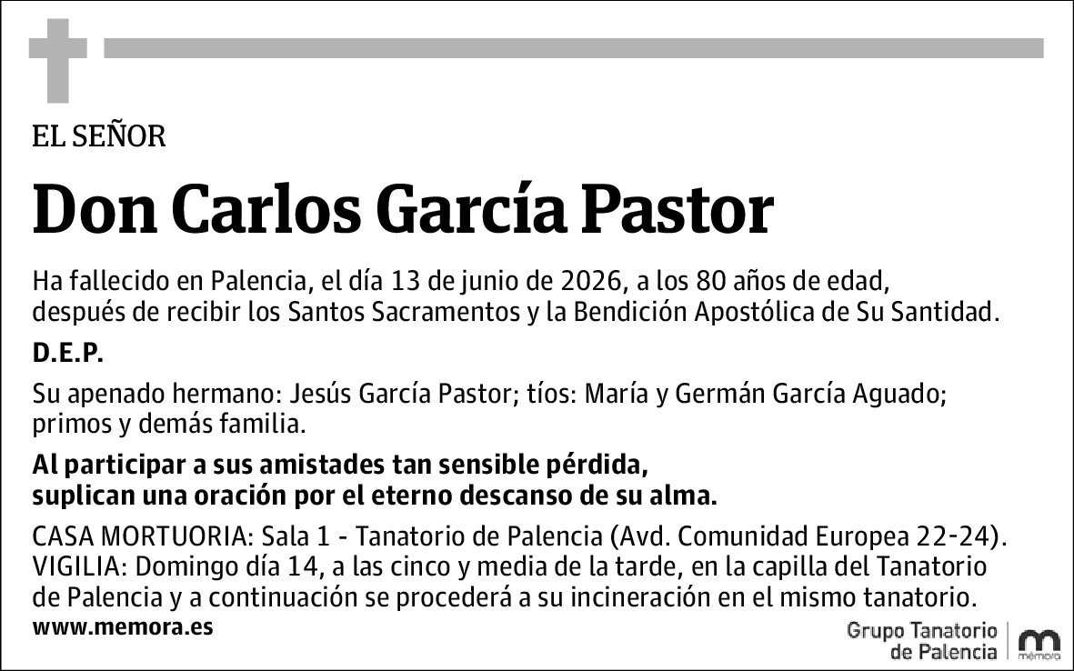 Carlos García Pastor