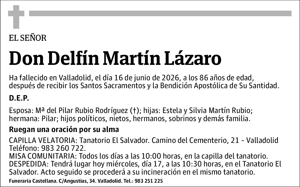 Delfin Martin Lazaro