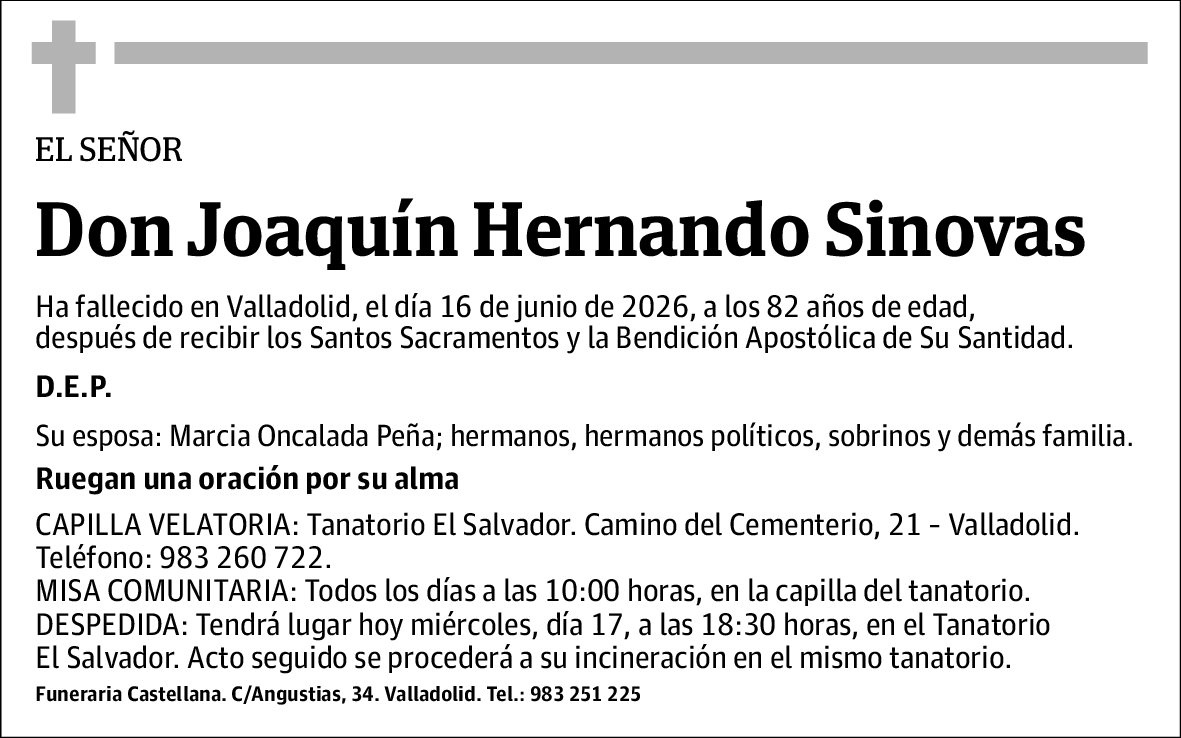 Joaquín Hernando Sinovas